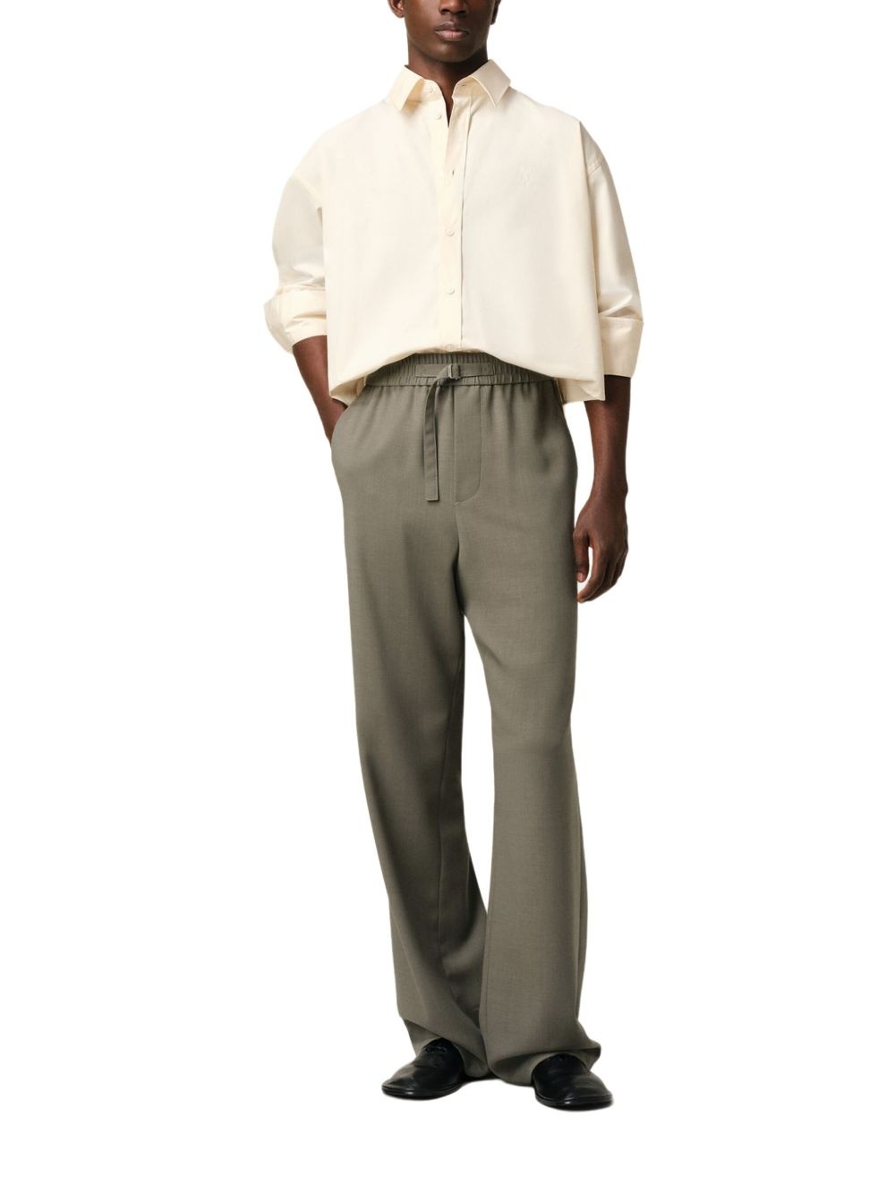 straight trousers - 2