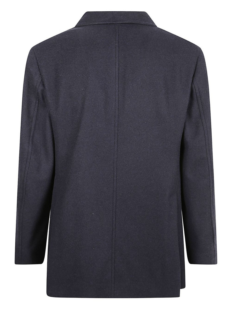 Brunello Cucinelli double-breasted button coat outlook