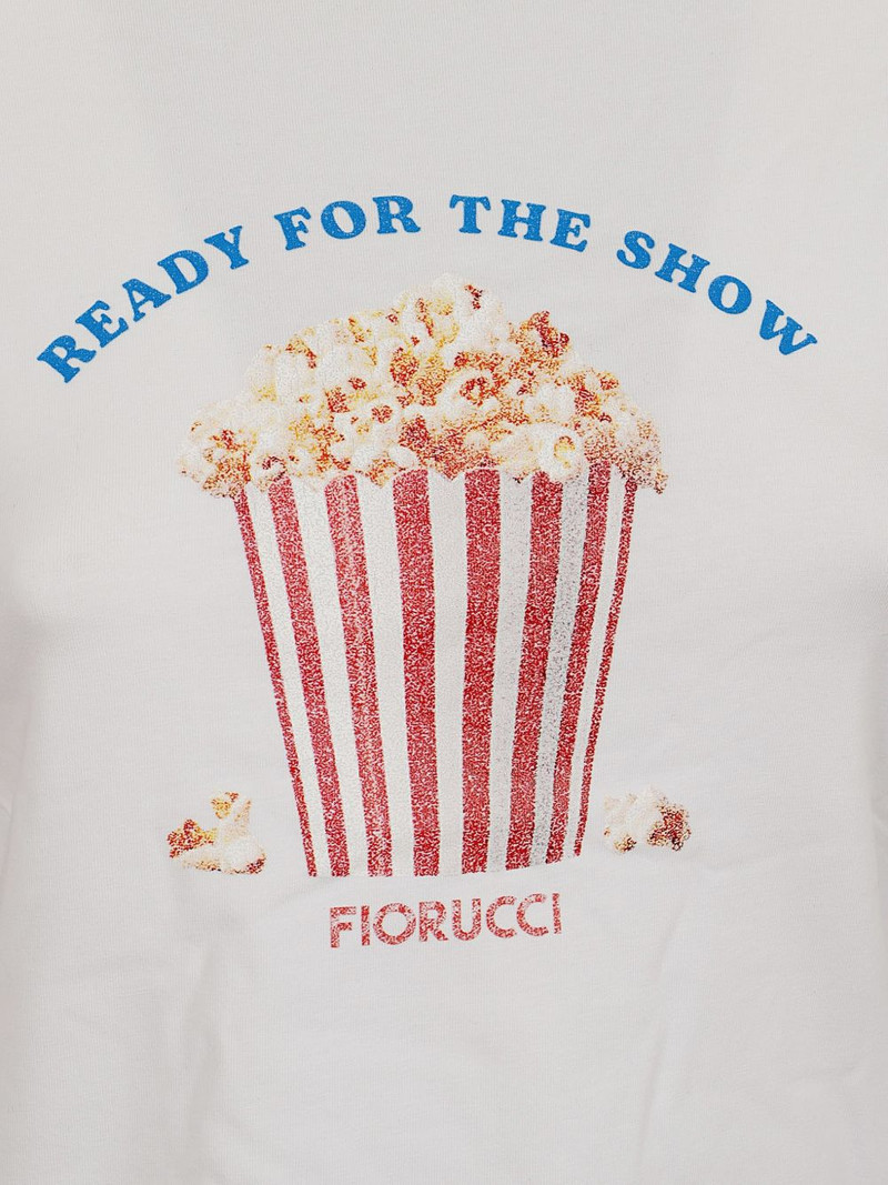 popcorn-print T-shirt 3