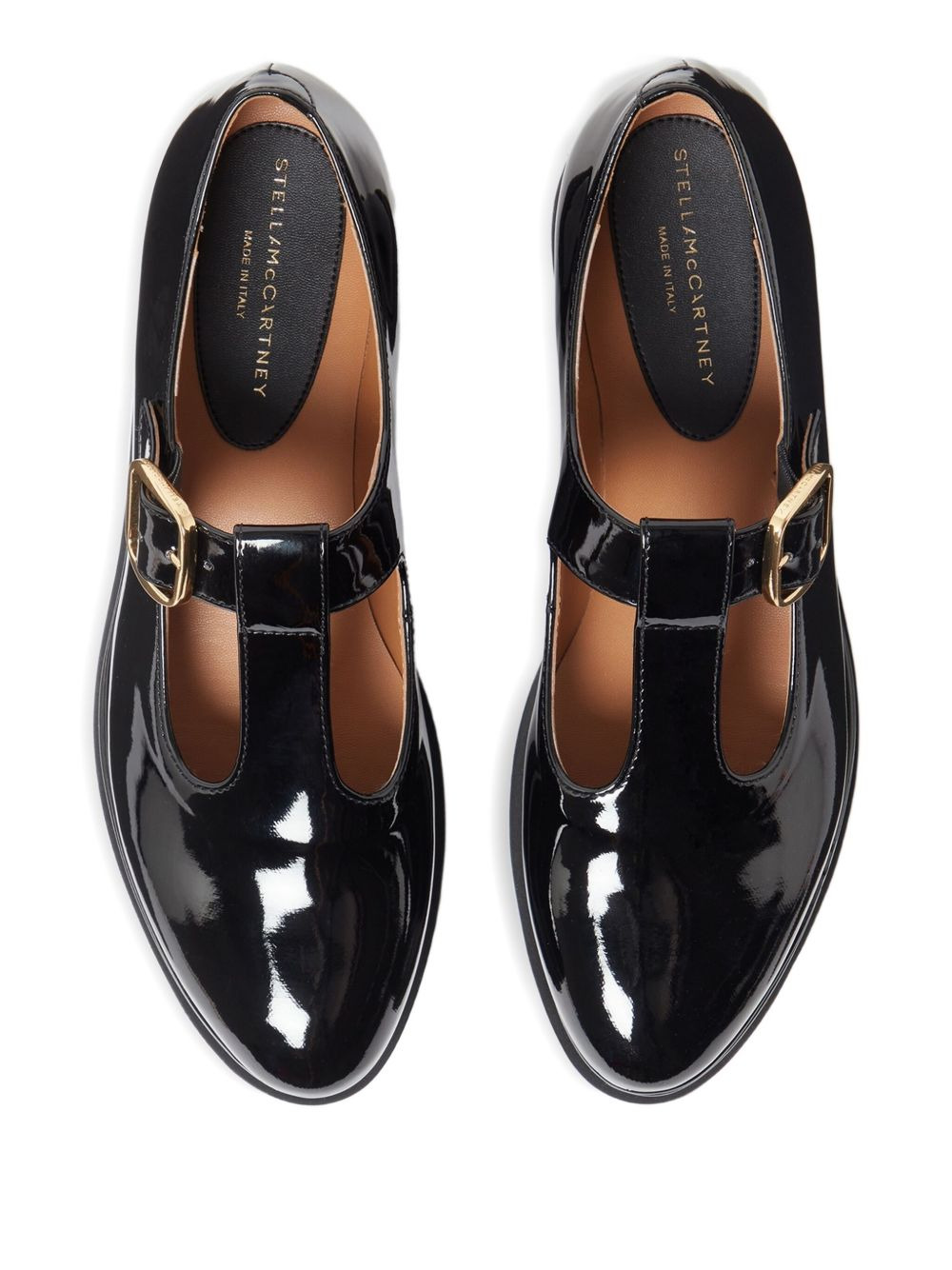 buckle-detail platform pumps - 4