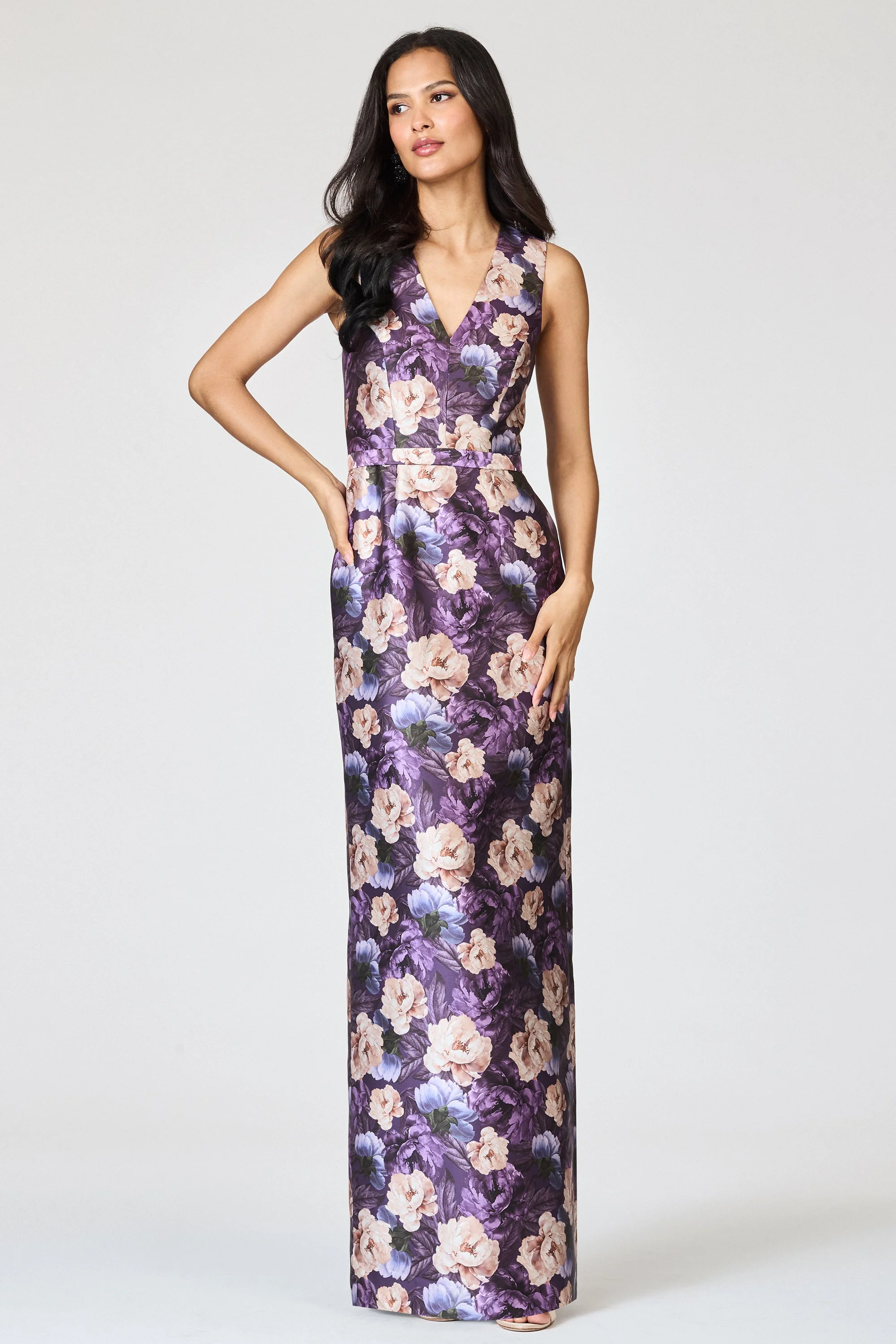 ADELLYN GOWN - WINTER PEONY - 1