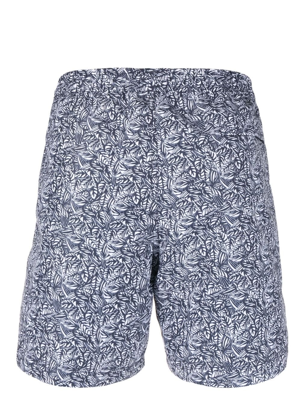 graphic-print swim shorts - 2