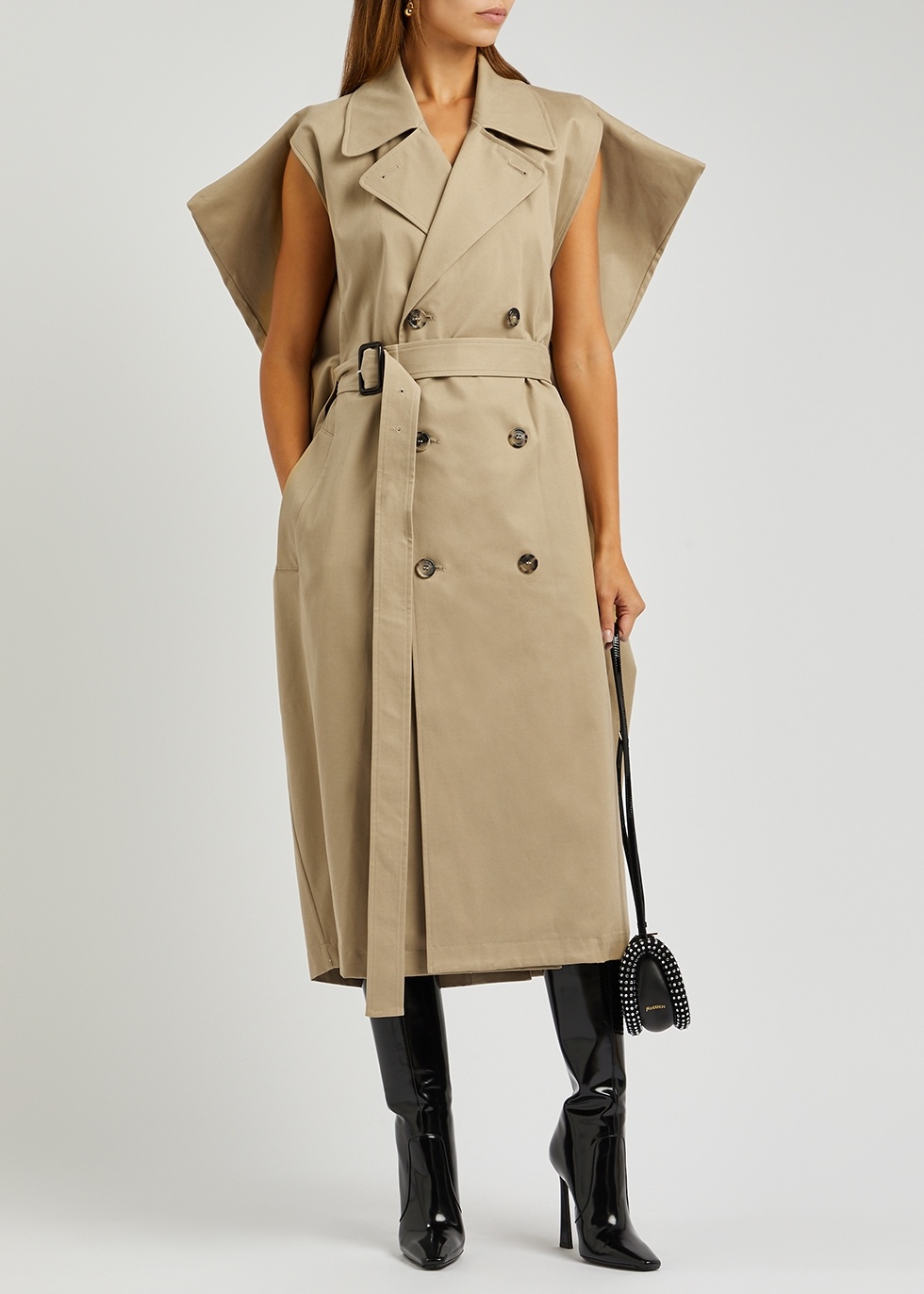 JW Anderson SLEEVELESS KITE TRENCH COAT | REVERSIBLE