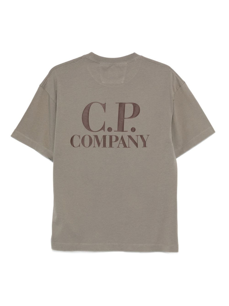 C.P. Company logo-detail T-shirt outlook