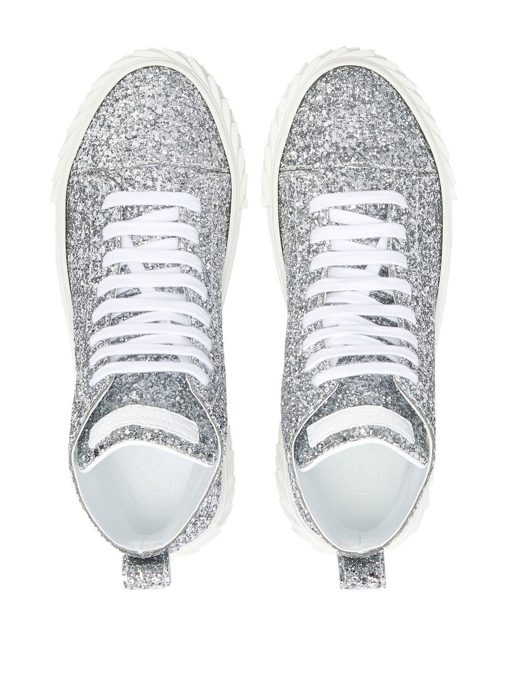 Eco-Blabber high-top glitter sneakers - 4