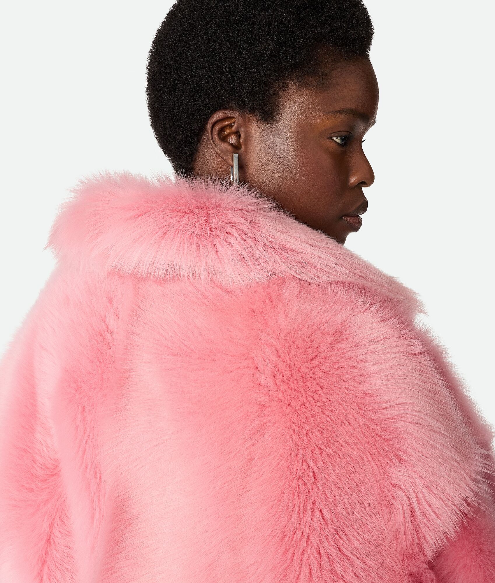 Toscana Shearling Cropped Blouson - 4