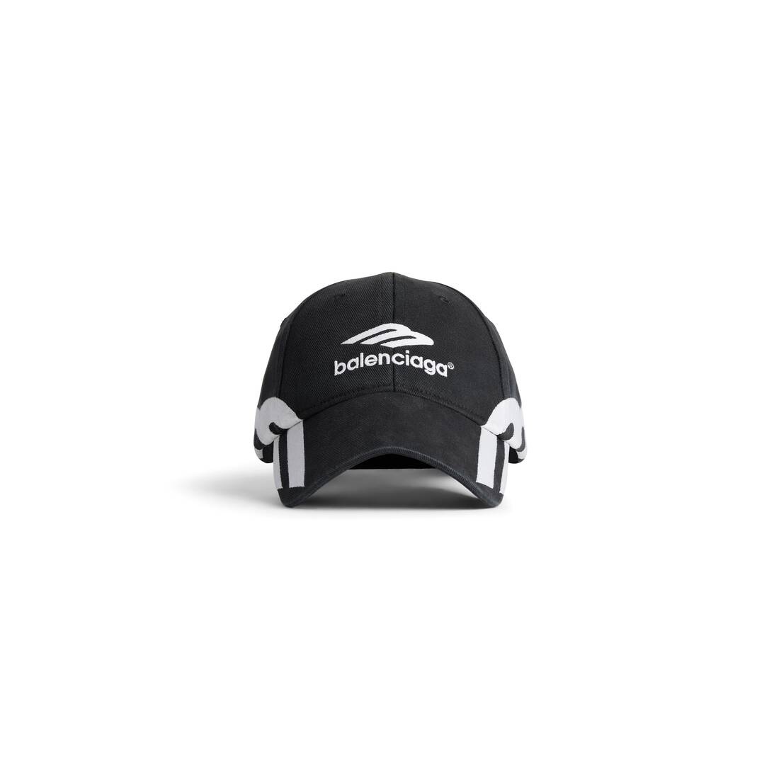 Men's 3b Sports Icon Cap in Black/white - 1