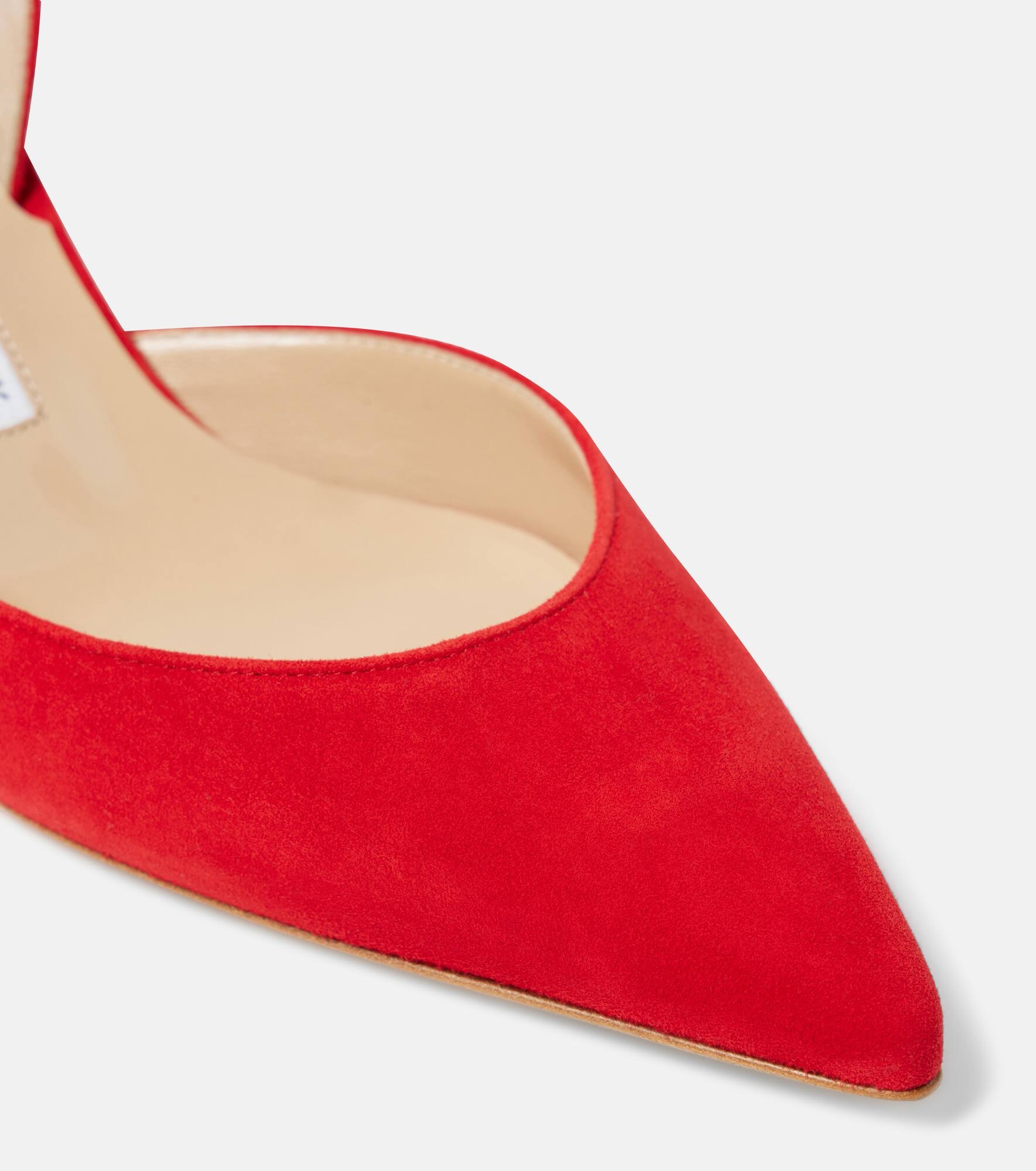 Carolyne Gala Val suede slingback pumps - 6