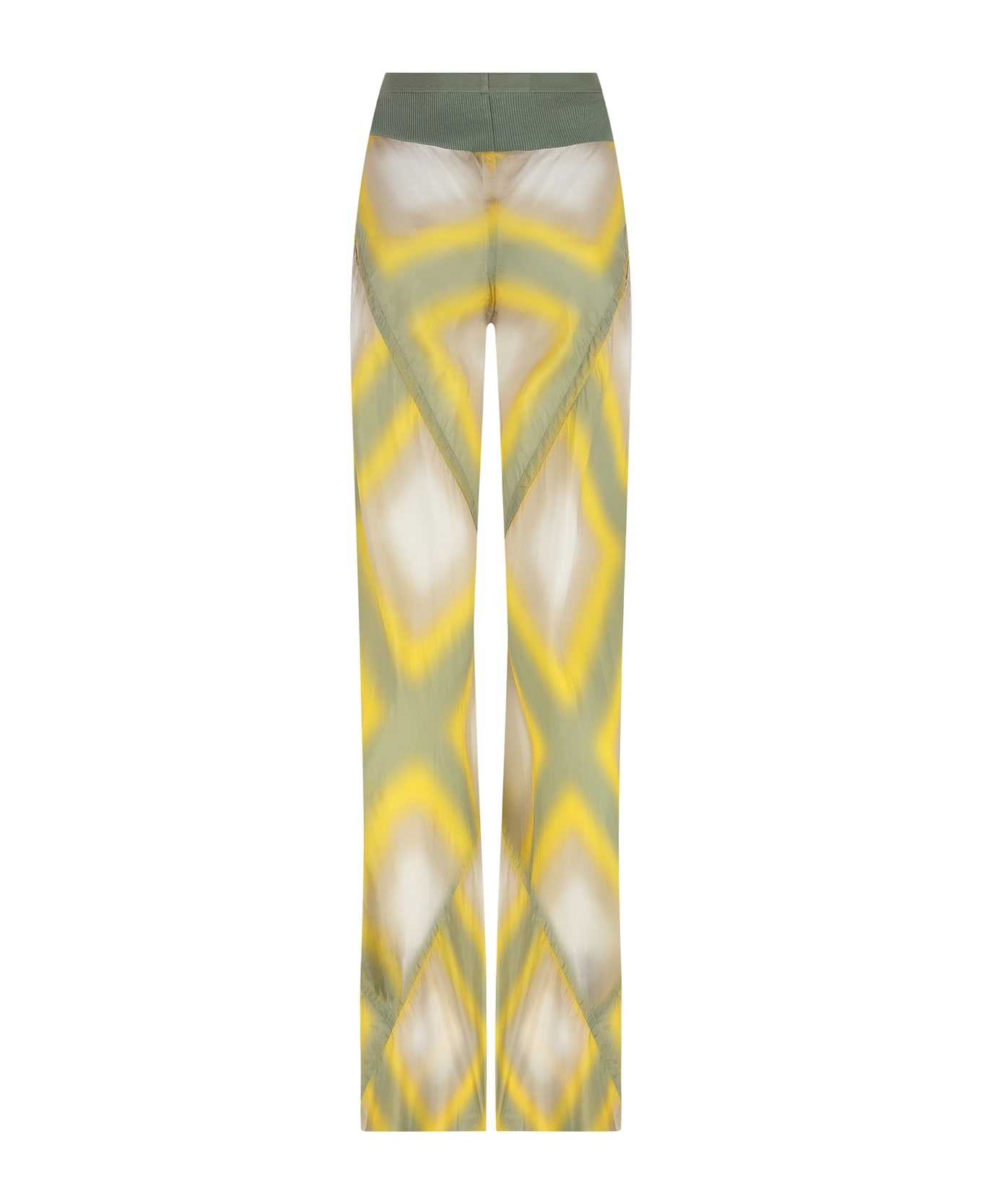 Printed High-rise Trousers - 2