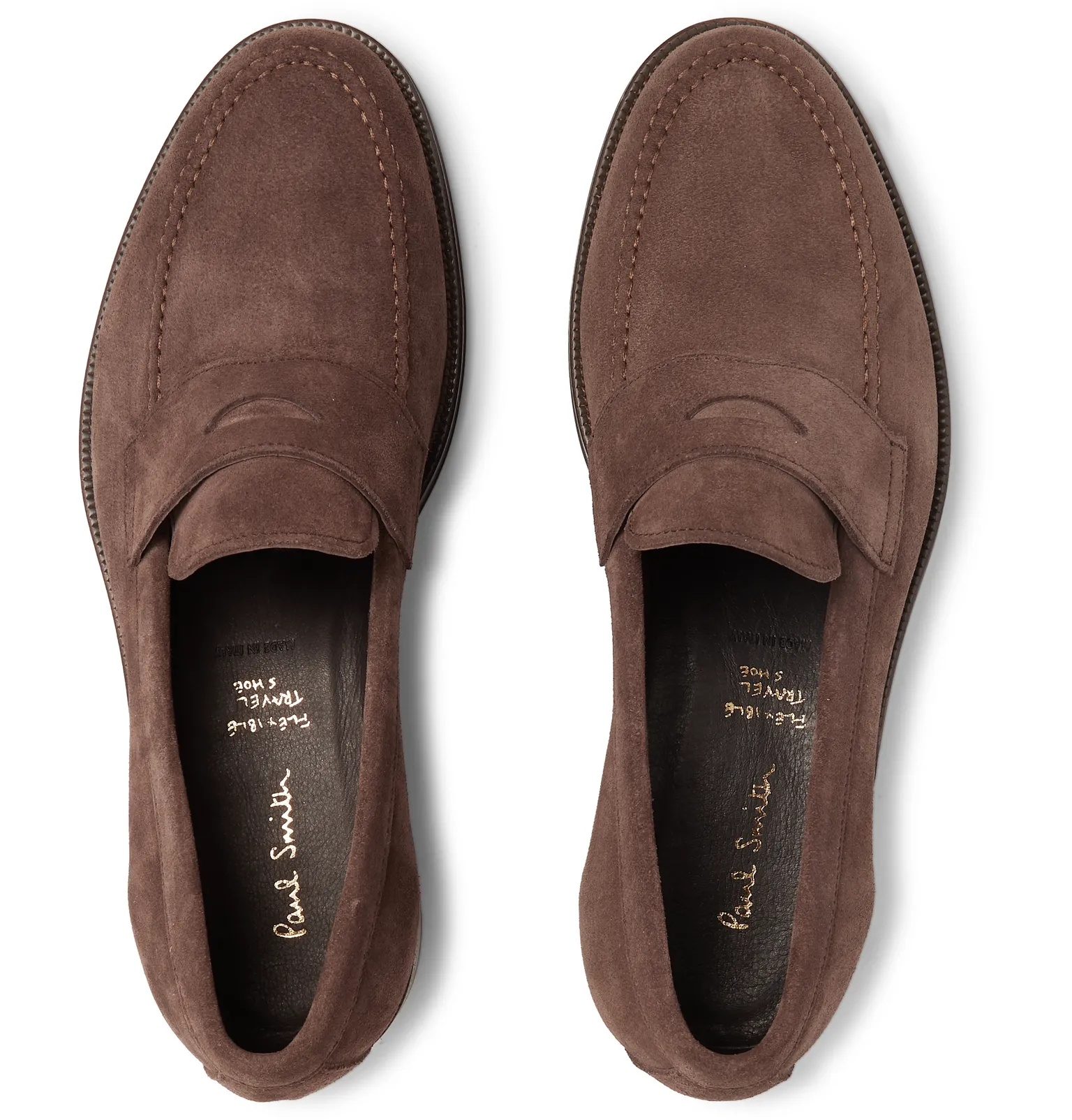 Lowry Suede Penny Loafers - 8