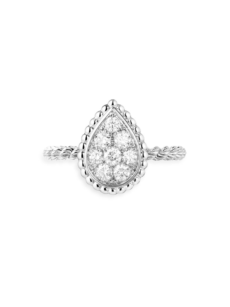 Women's Serpent Bohème 18K White Gold & 0.32 TCW Diamond Small Ring - White Gold 4