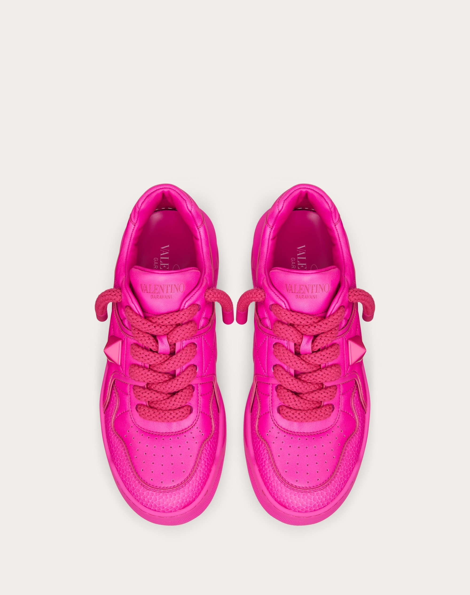 ONE STUD XL TRAINER IN NAPPA LEATHER - 4