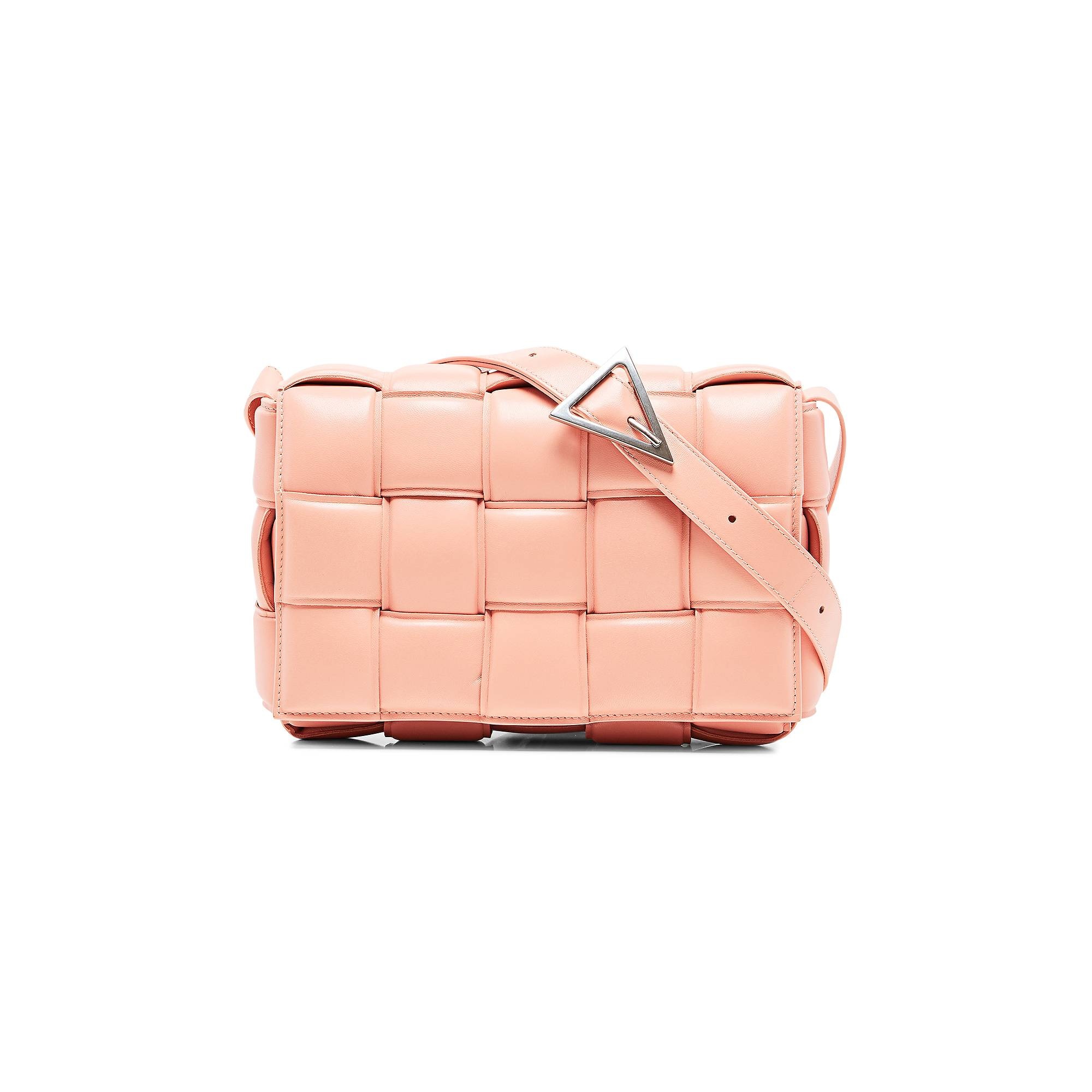 Bottega Veneta Padded Cassette Bag 'Peachy/Silver' - 1