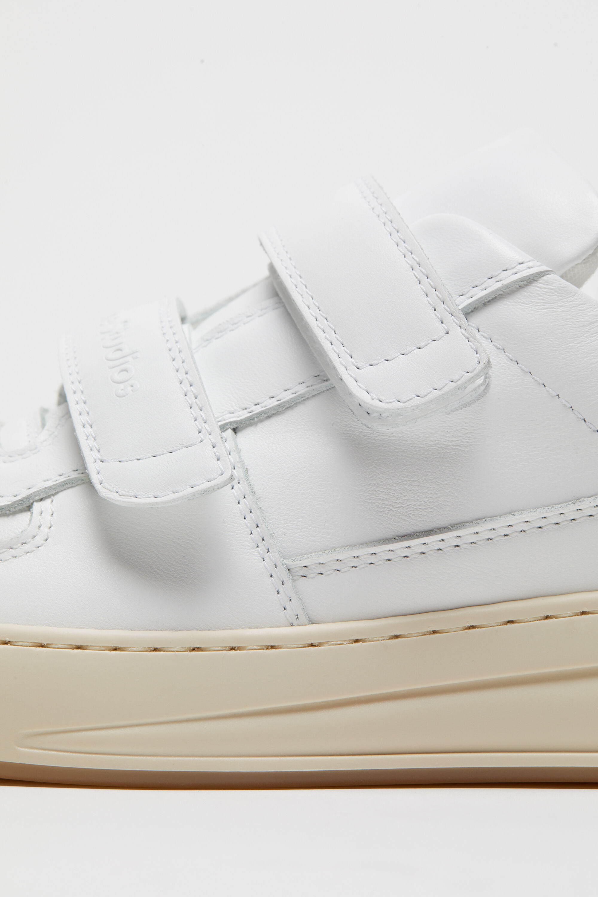 Velcro strap sneakers - Optic white/ecru - 5