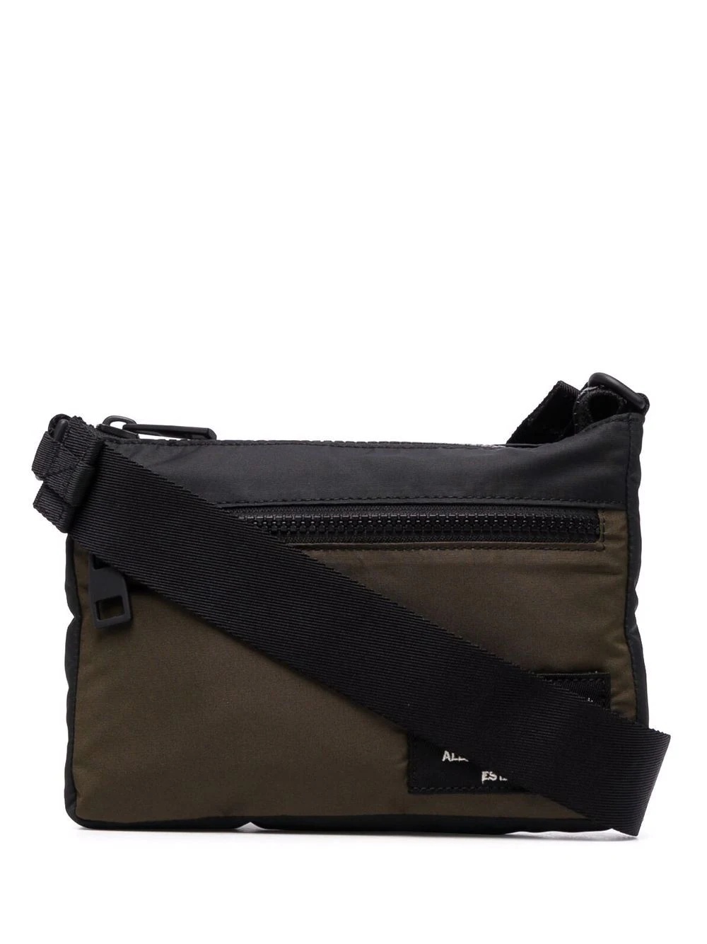 logo-patch messenger bag - 1