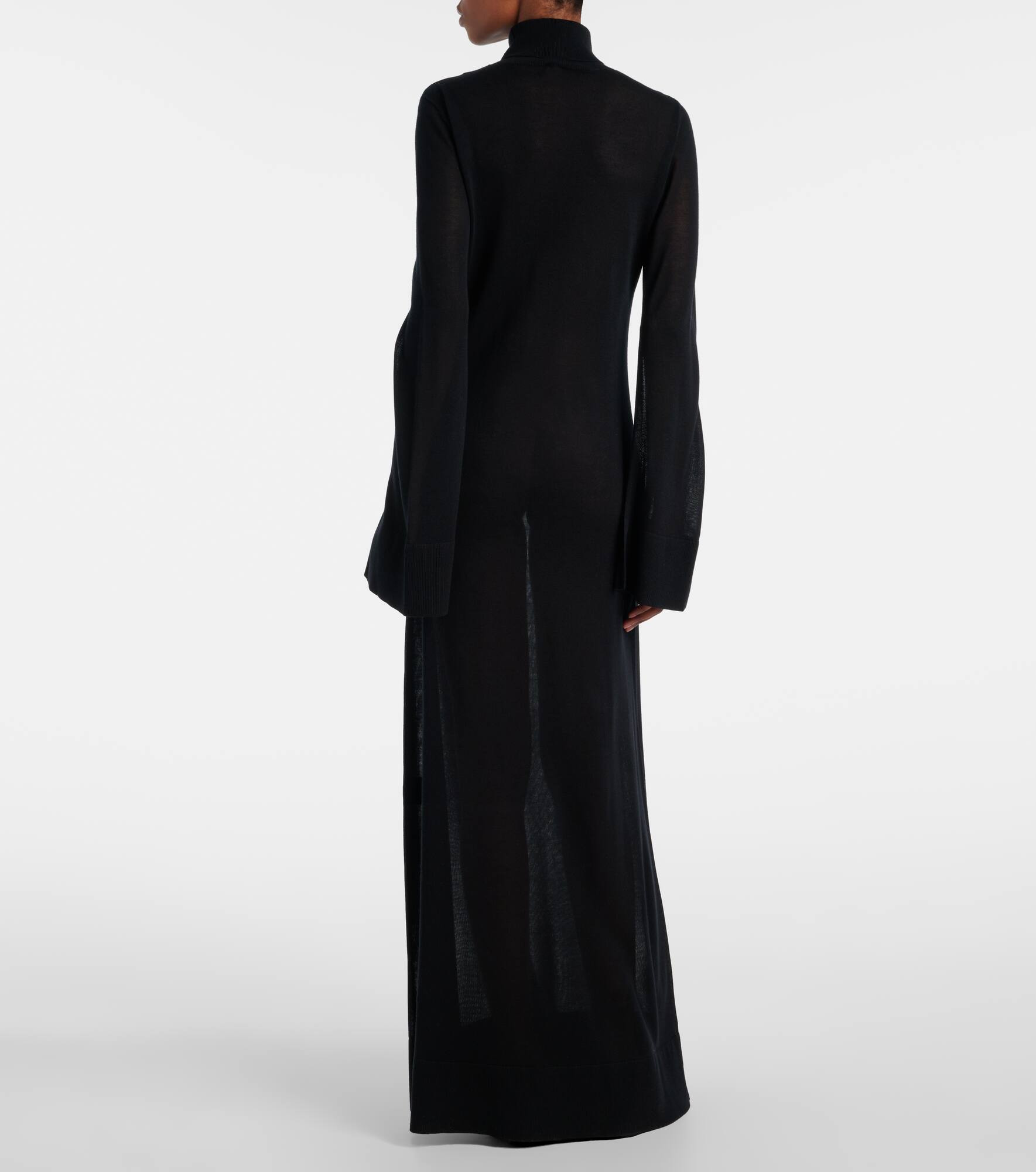 Knitted maxi dress - 3