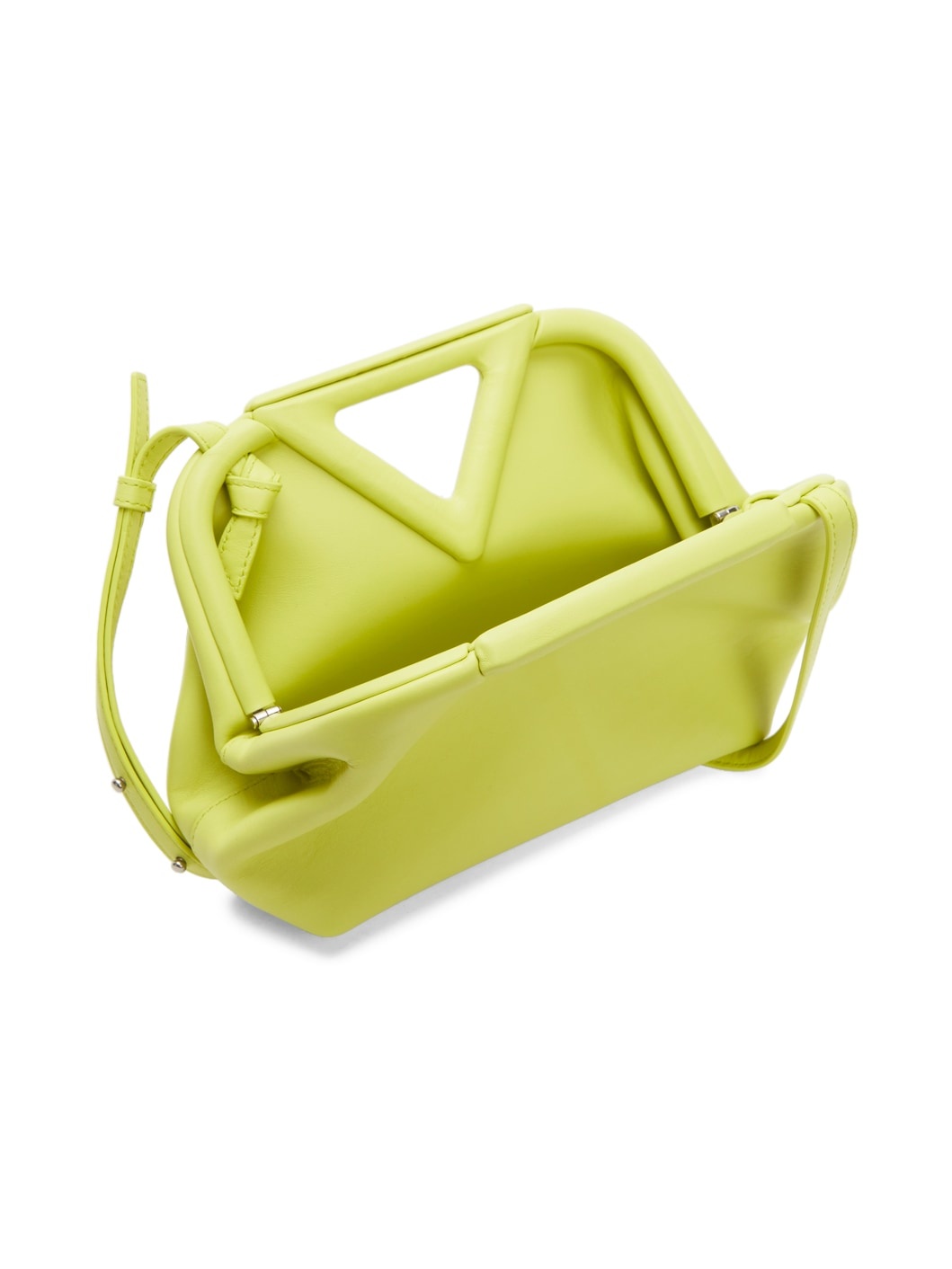 Yellow Small V Clasp Bag - 5