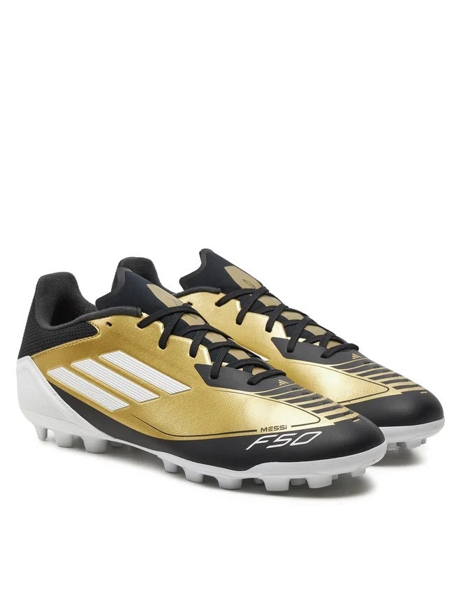 adidas F50 League 2G/3G AG Messi 'Black Gold' JH9627 - 2