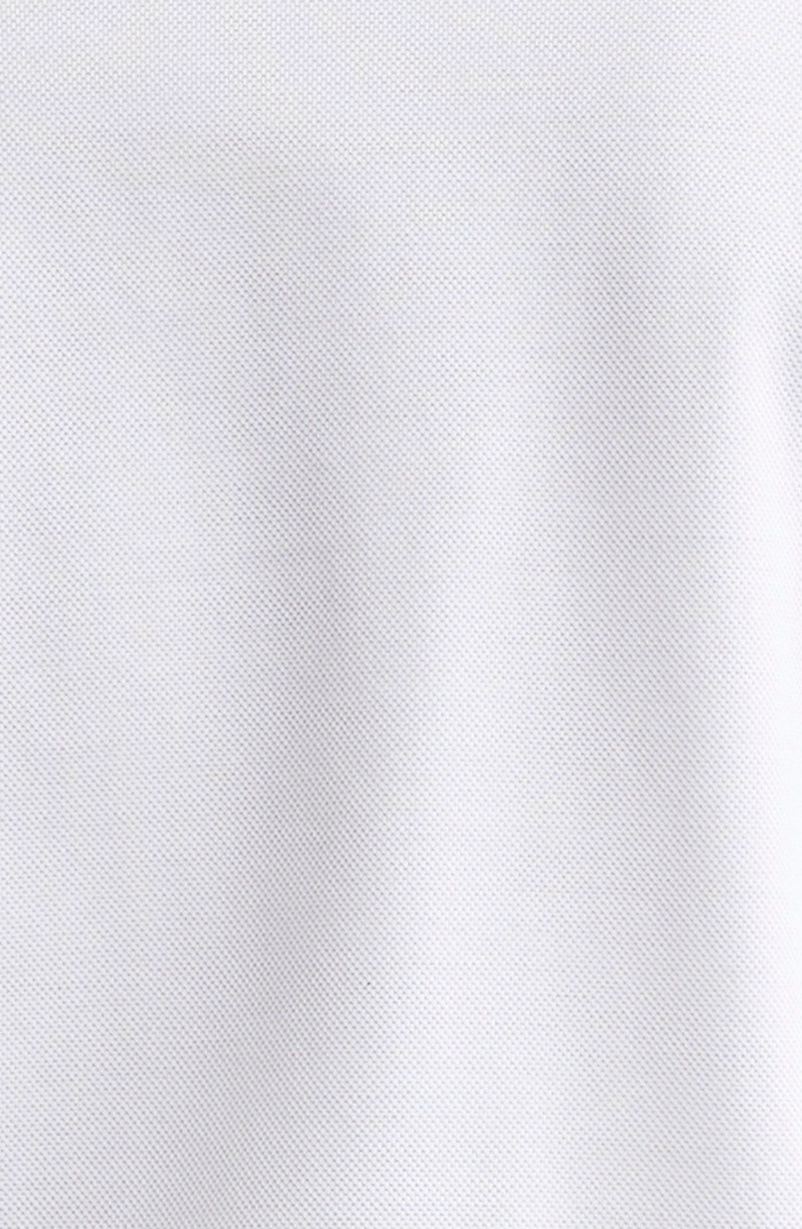 Versace Tipped Embroidered Medusa Cotton Piqué Polo in Optical White at Nordstrom - 7