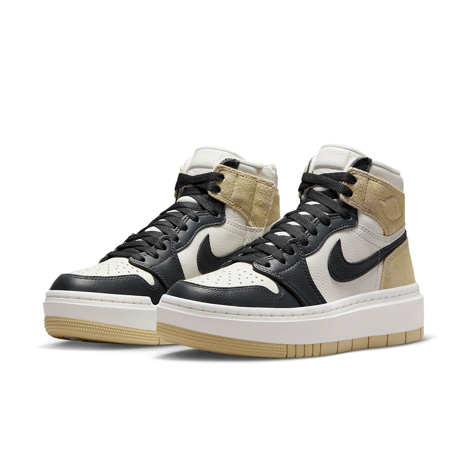 (WMNS) Air Jordan 1 Elevate High 'Tan And Black Toe' DN3253-700 - 2