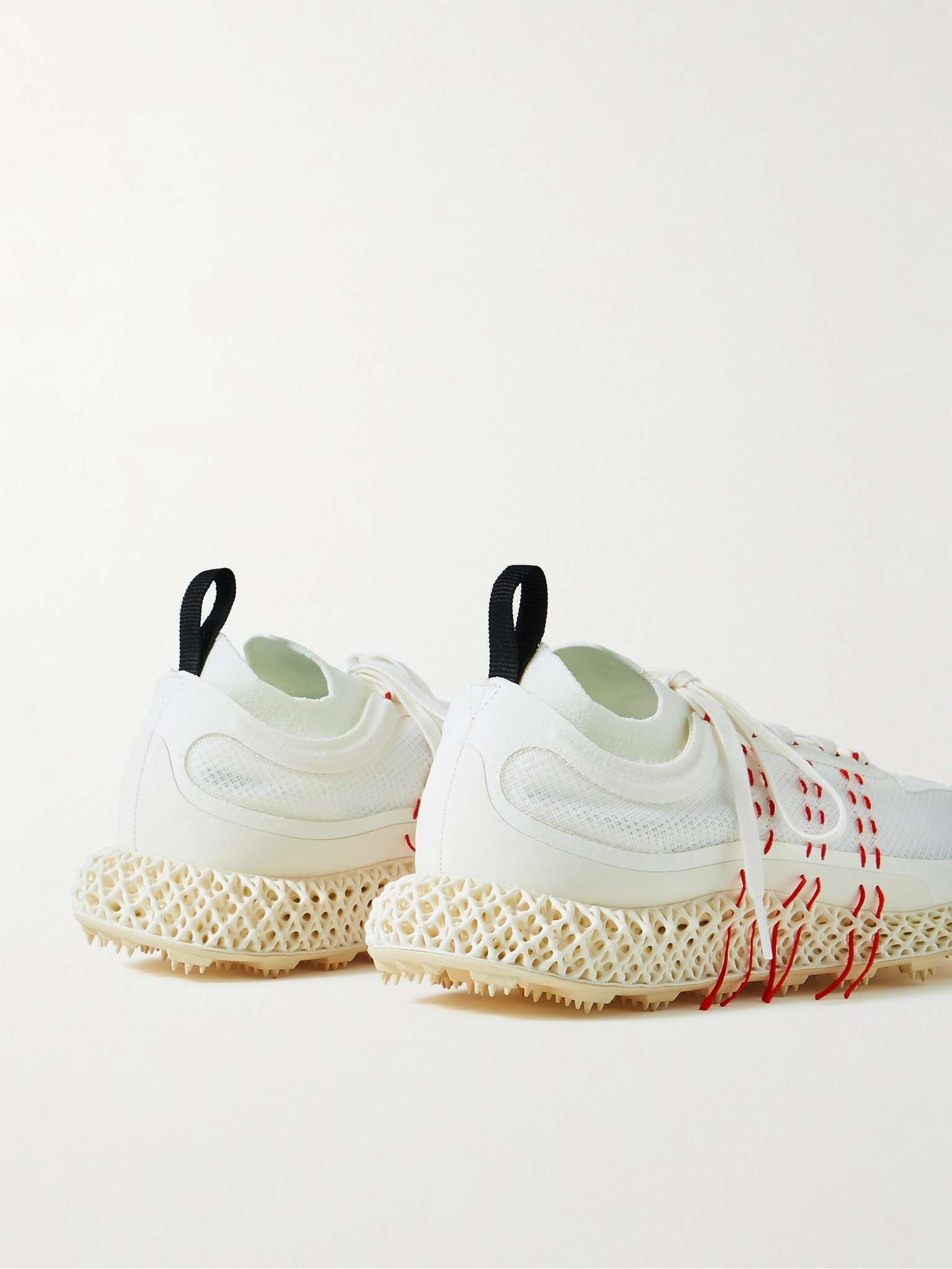 Runner 4D Halo Embroidered Mesh and Primeknit Sneakers - 5