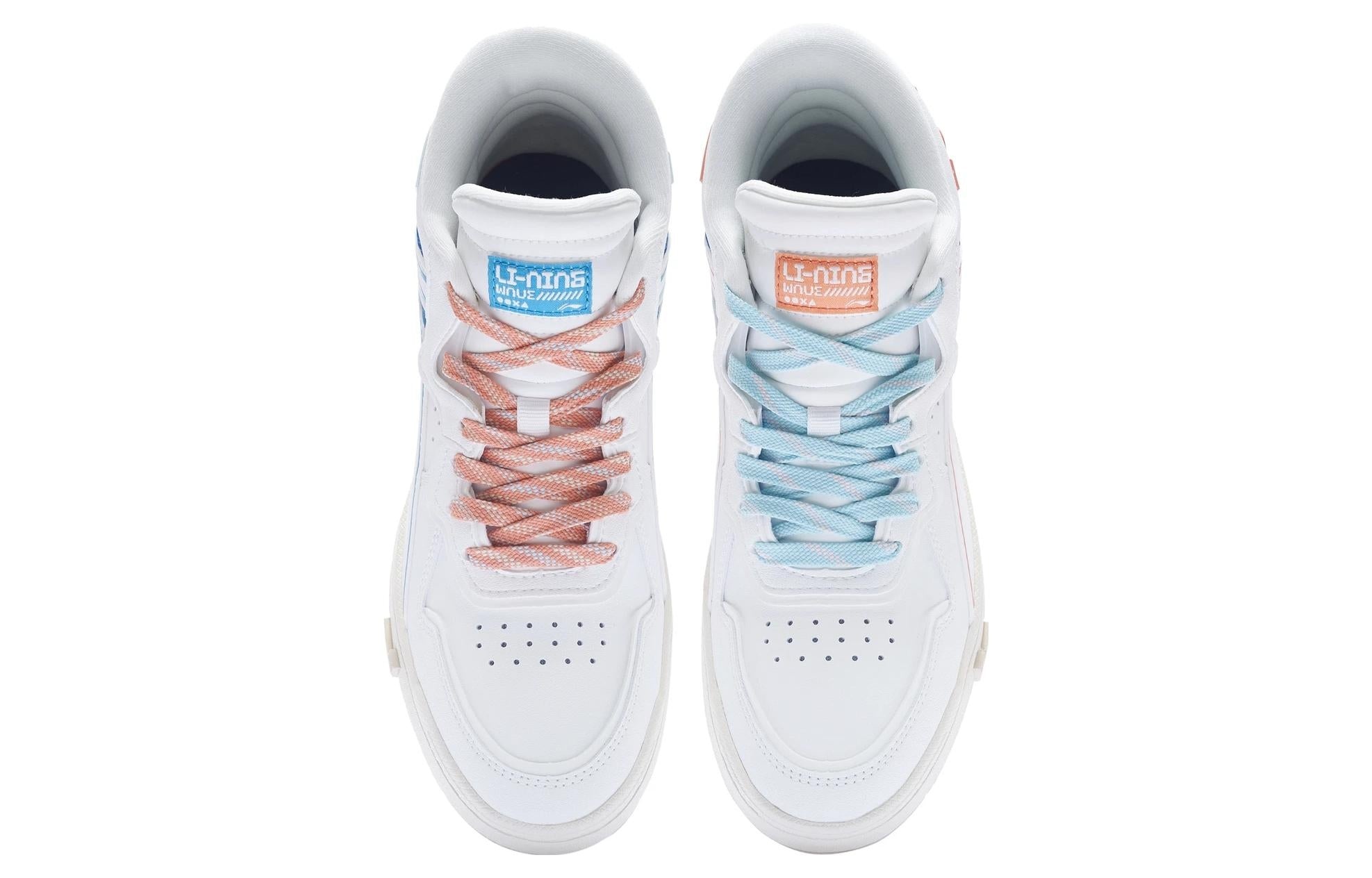 (WMNS) Li-Ning Mid Prm 'White Red Blue' AGCS152-4 - 4