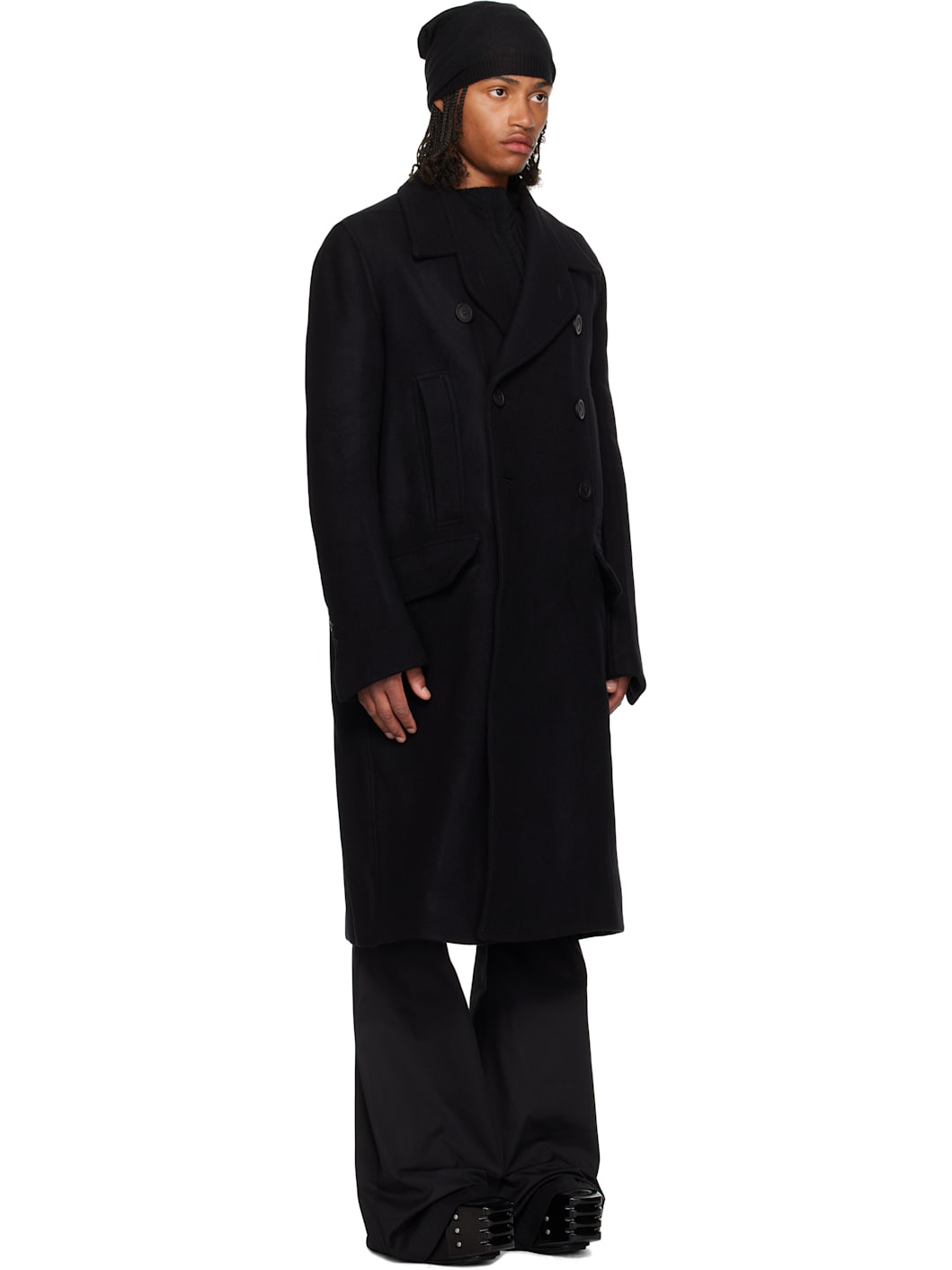 Black Concordians Officer Coat - 2