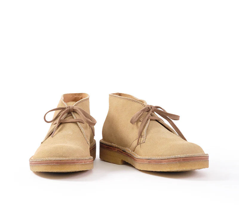 JOHN LOFGREN LK-019 Military Desert Boots Japanese Suede Sand outlook
