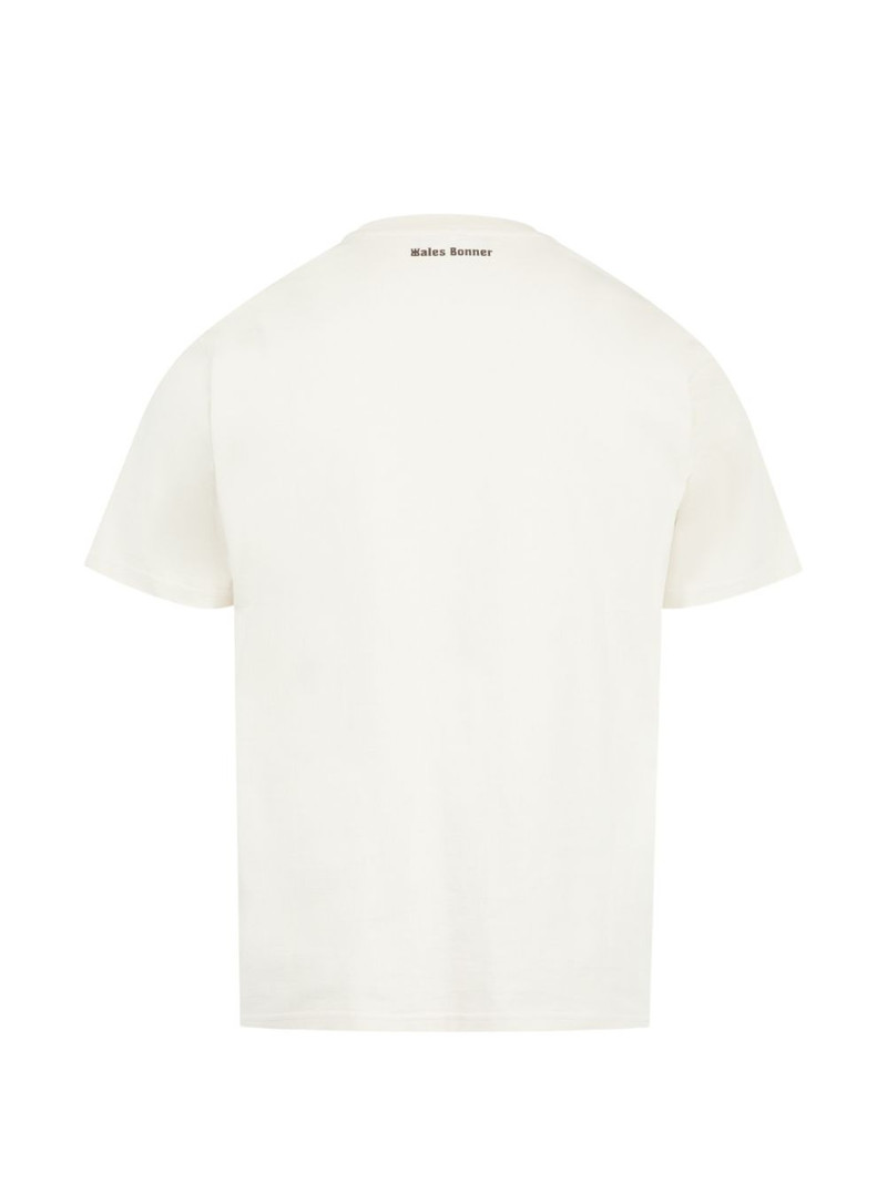 WALES BONNER compass graphic T-shirt outlook