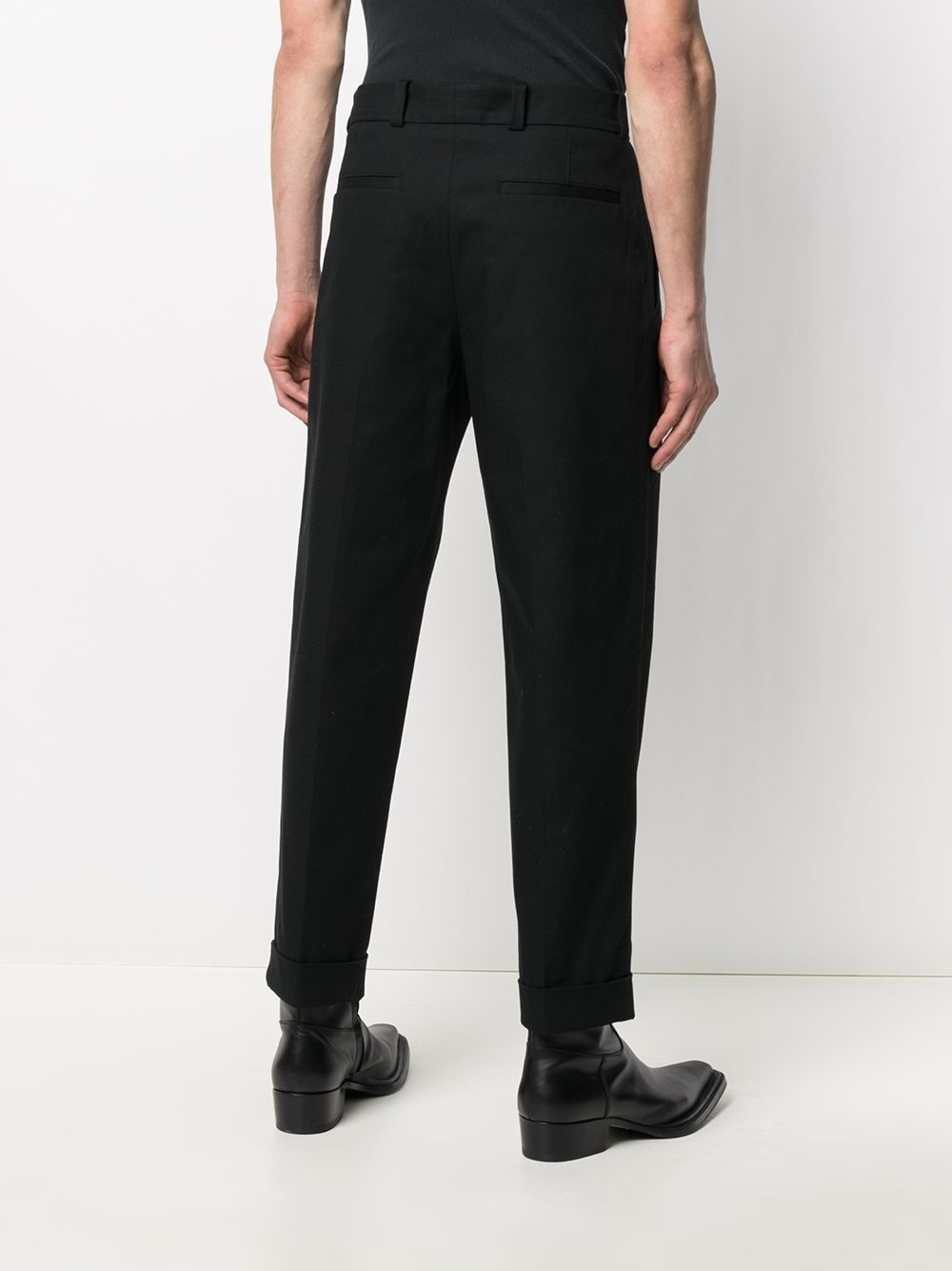 tapered-fit trousers - 4