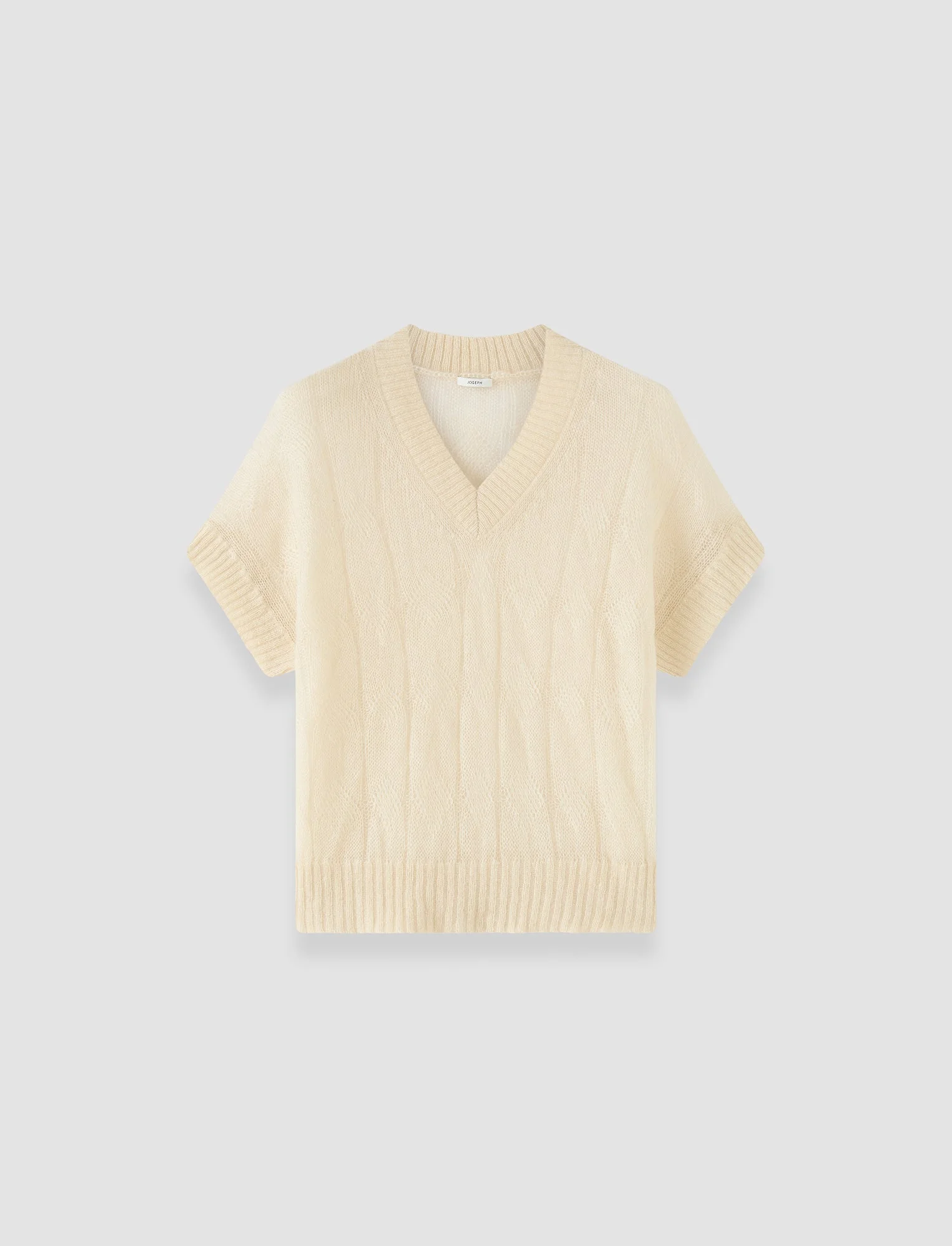 Mar Mohair Silk Voile Top - 1