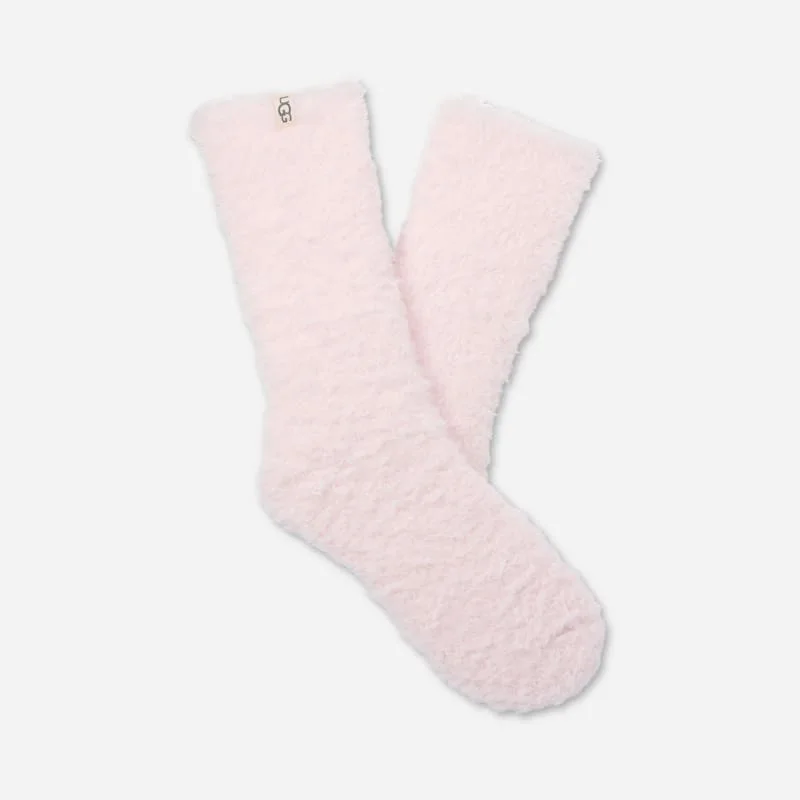 ® Women's Teddi Cozy Crew Polyester Blend/Recycled Materials in Pale Orchid - 1