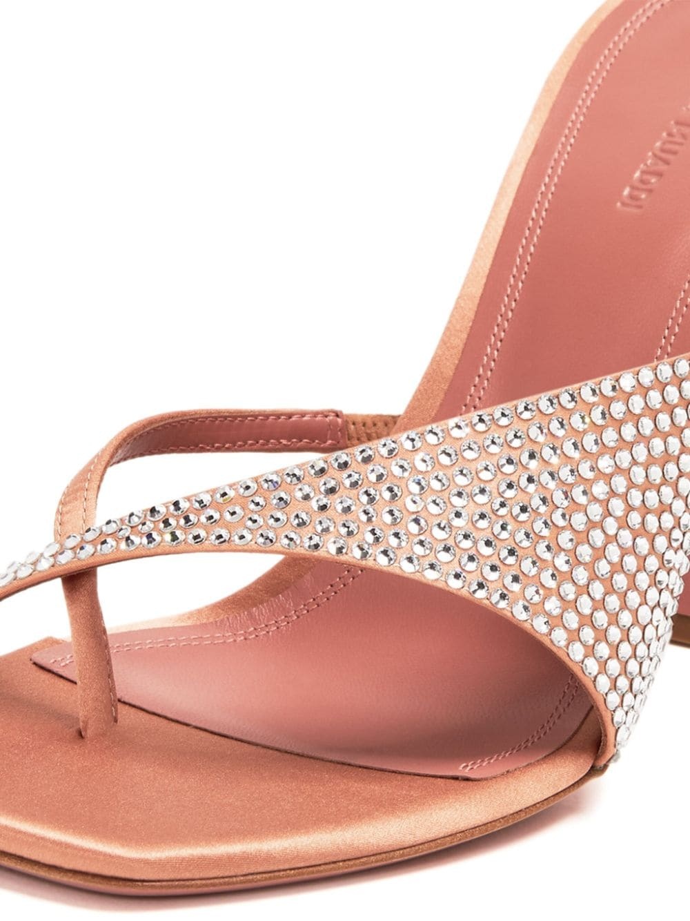 Shiona 95mm crystal embellished mules - 4