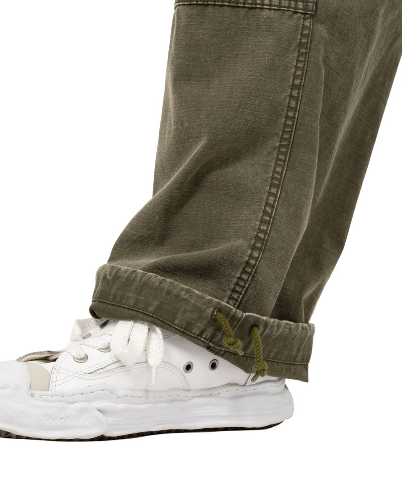 Cotton Satin Cargo Pants 24