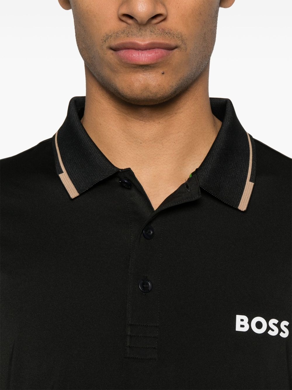 stretch-jersey polo shirt - 4