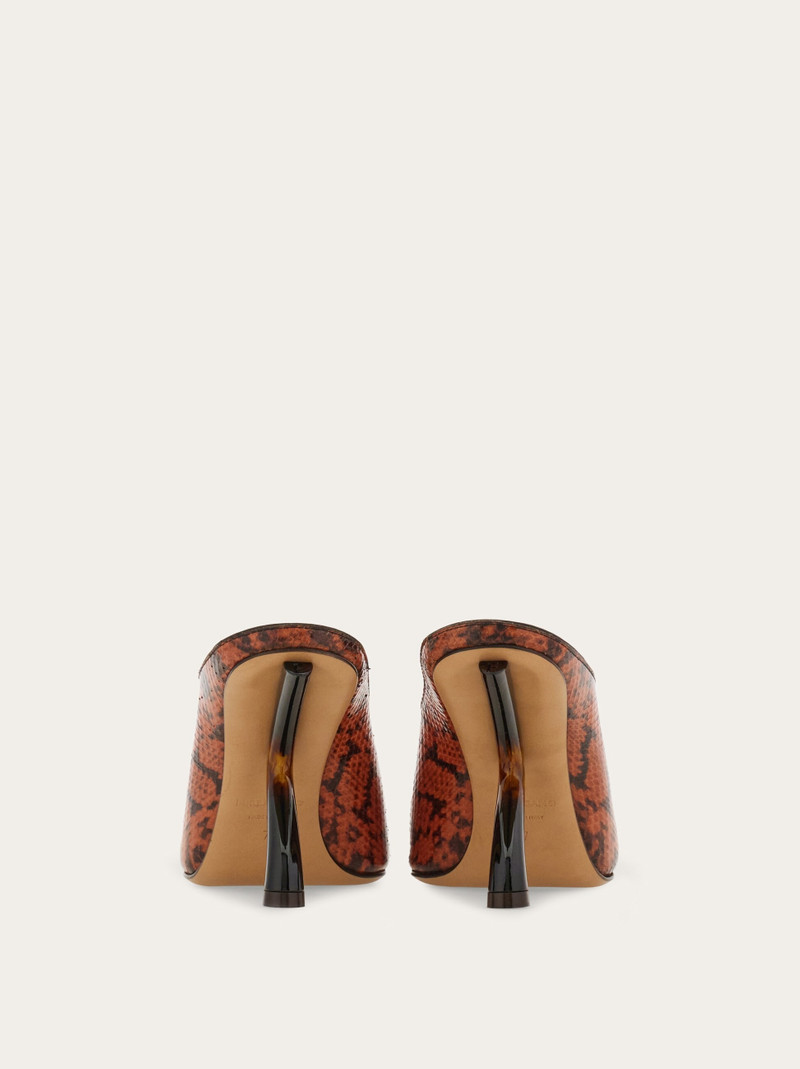 S-shaped heel mule 5