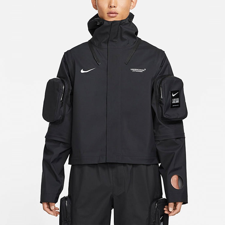 Nike Multifunction Detachable Functional Pocket waterproof hooded Interchange Jacket Asia Edition Bl - 13