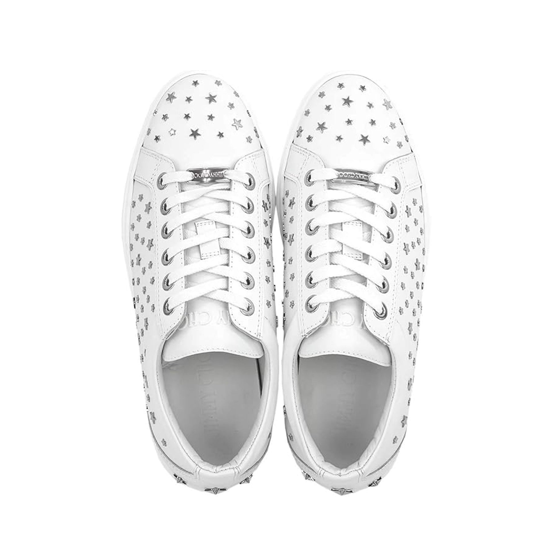 Jimmy Choo Cash Star Leather Sneakers Men - 4