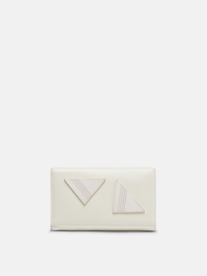 THE ATTICO ''FRIDAY'' WHITE MINI HANDBAG outlook