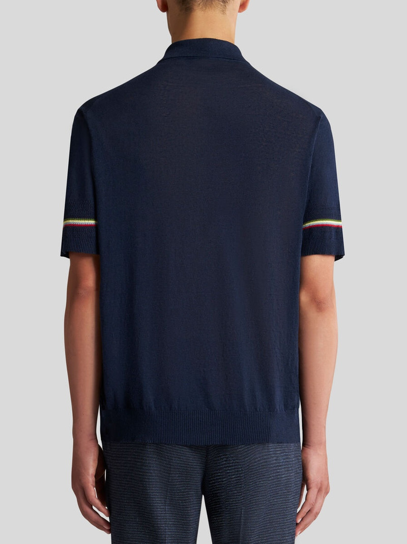 LINEN AND COTTON POLO SHIRT 3