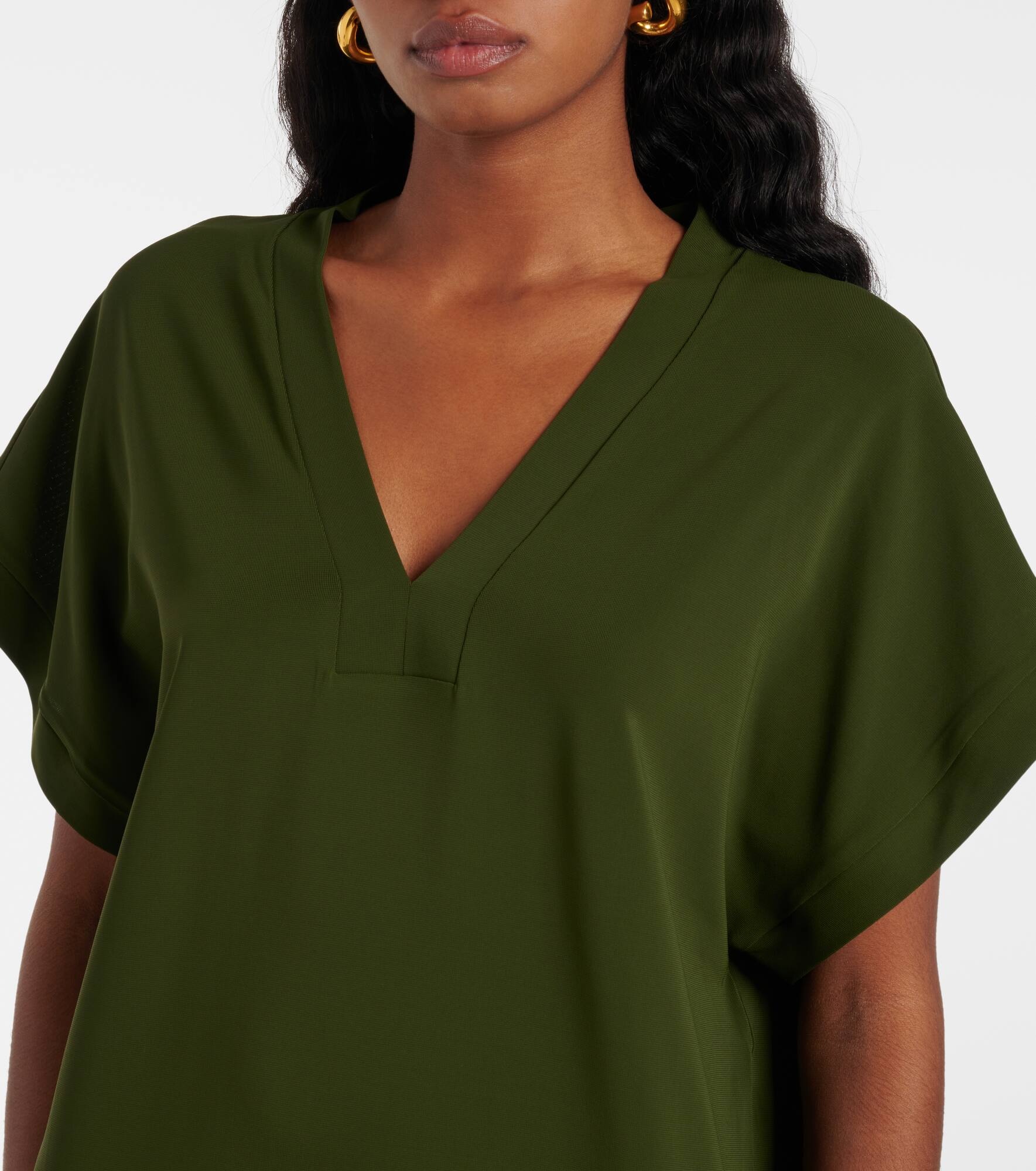Tali crêpe jersey tunic - 4