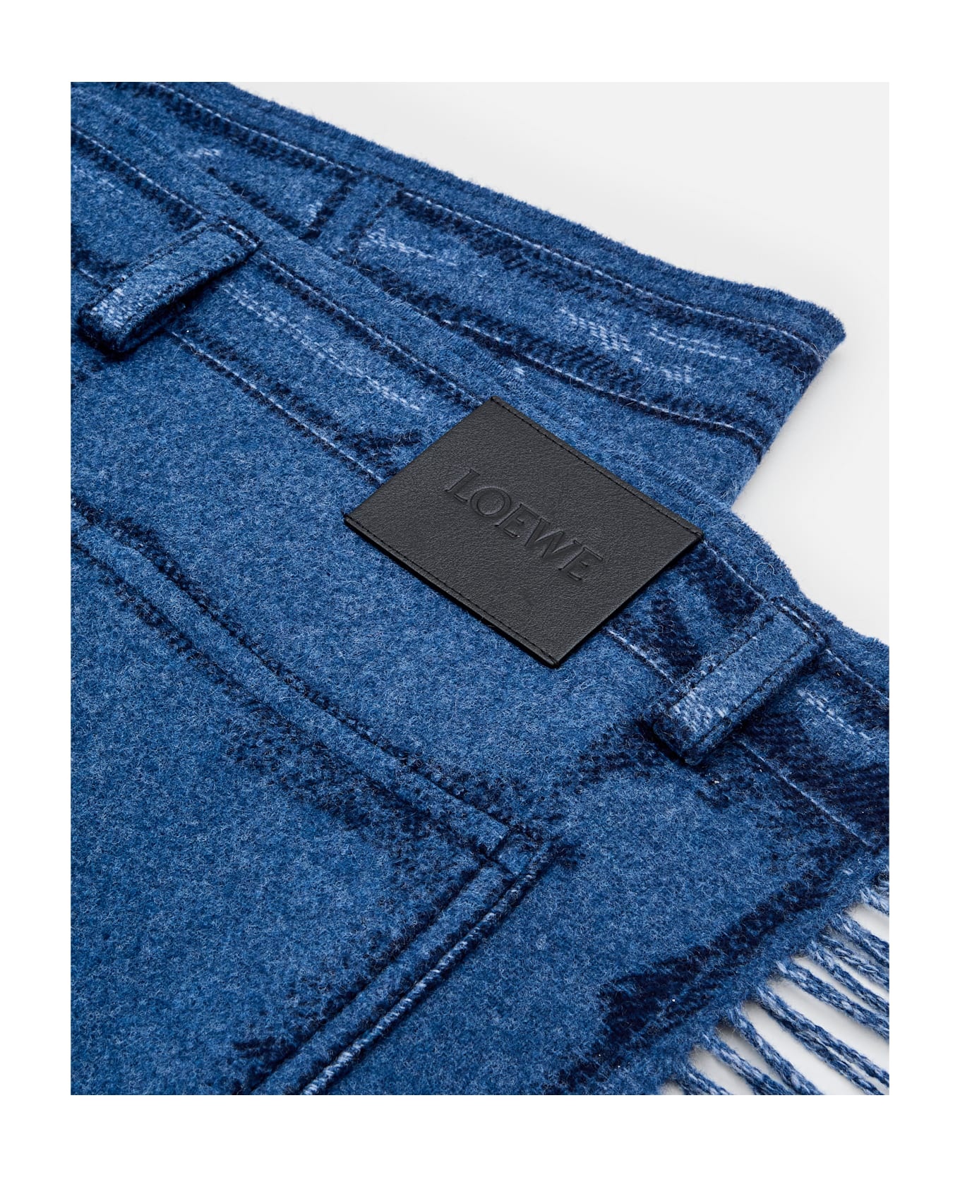 Scarf Made Of A Double-faced Wool And Cashmere Blend. - 2