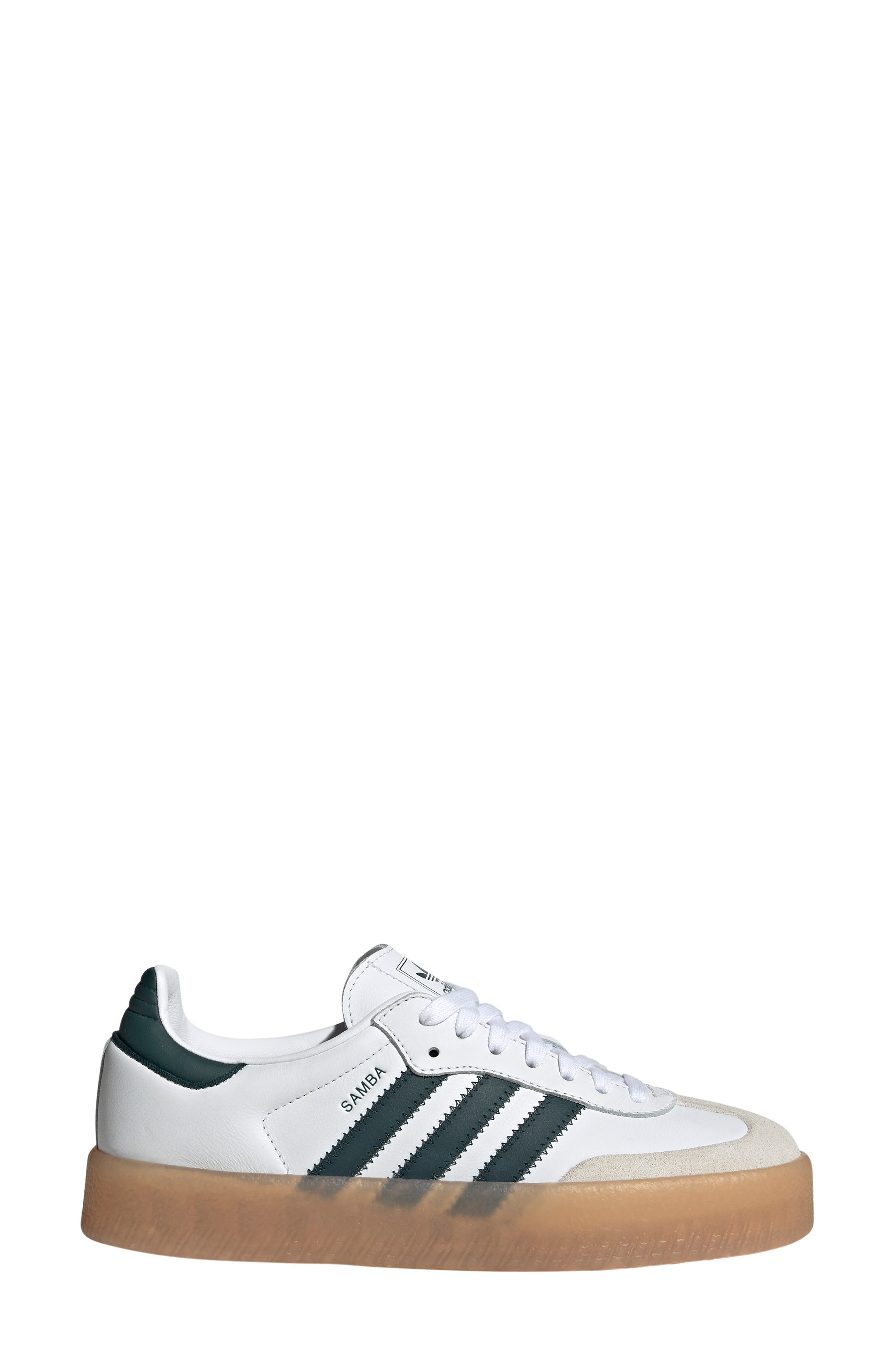 adidas Sambae Sneaker in White/Off White/Aurora Ivy at Nordstrom - 3