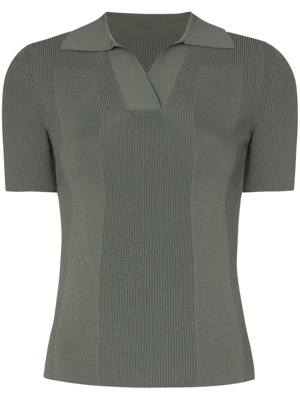 cutout polo top - 1