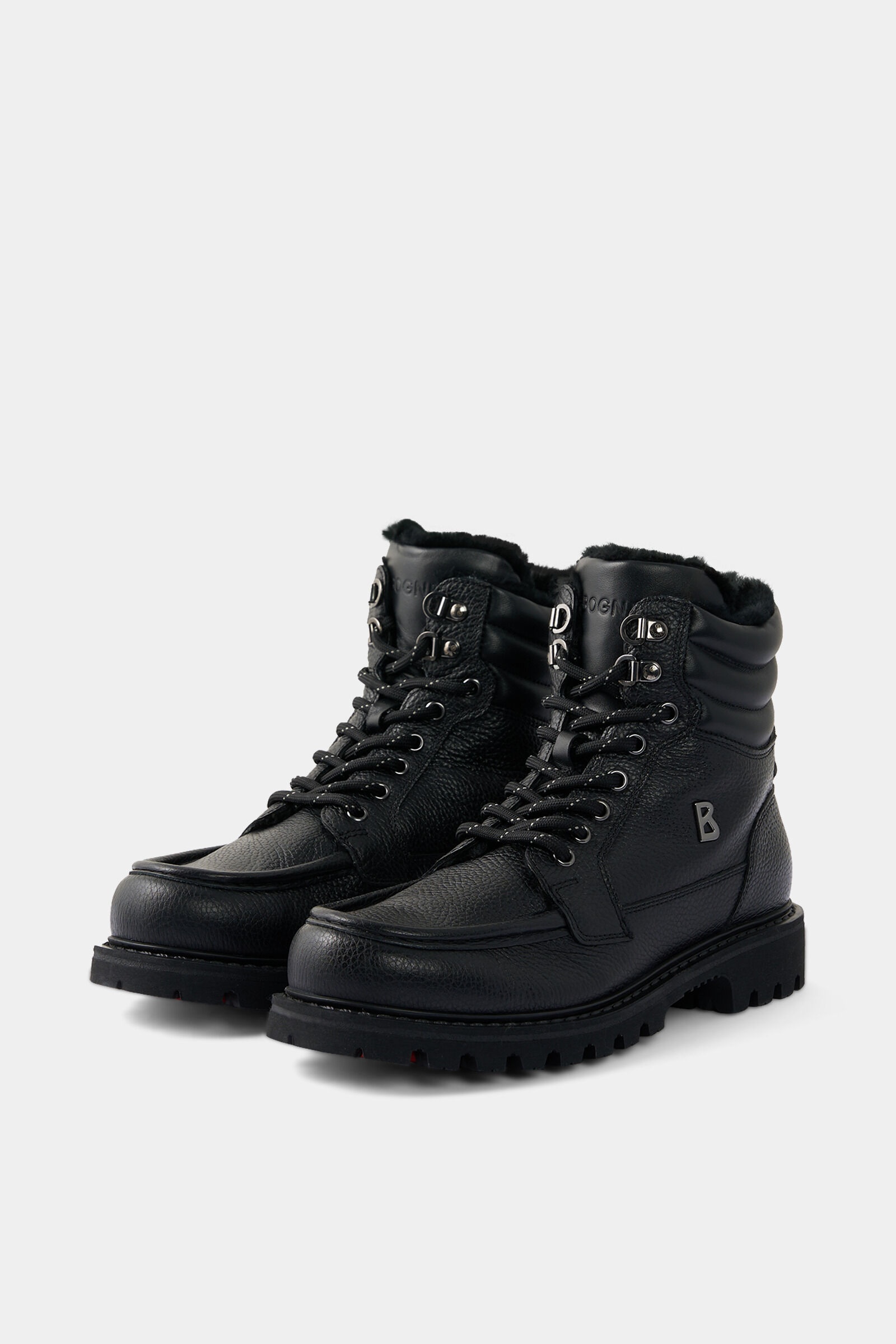 Helsinki Lace-up boots in Black - 8