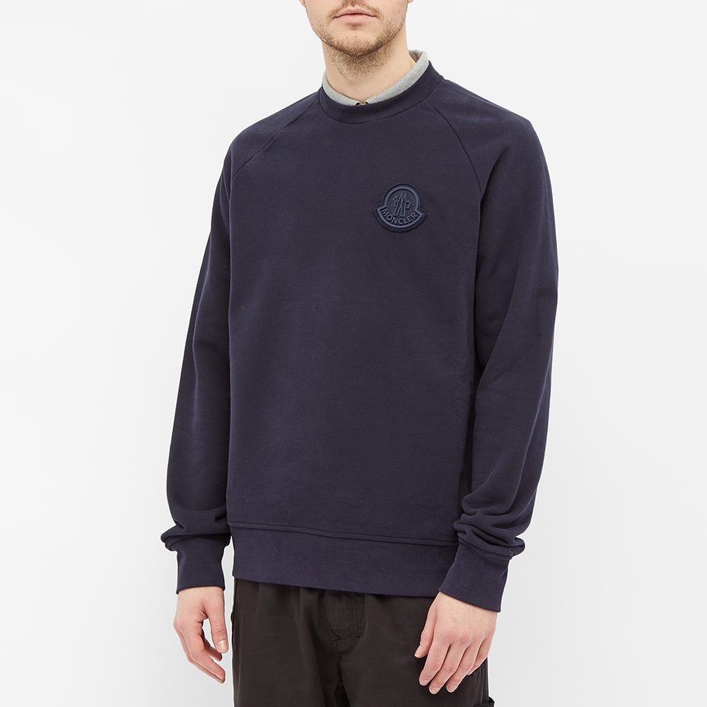 Moncler Tonal Patch Logo Sweat - 4