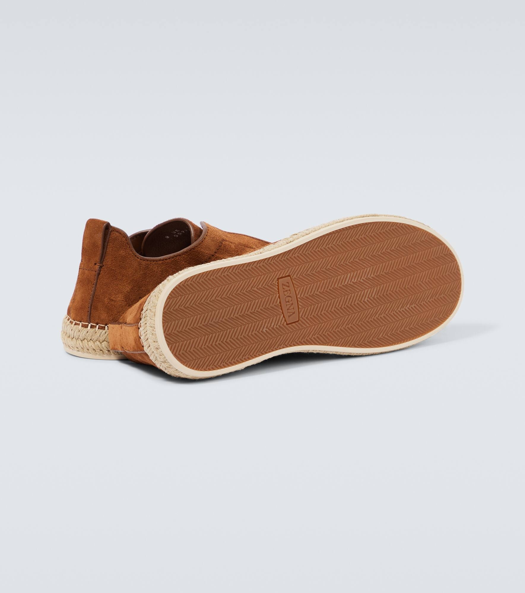 Triple Stitch suede espadrilles - 7