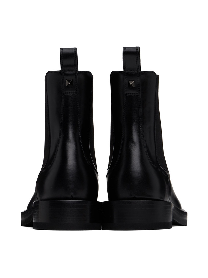 Black Rockstud Chelsea Boots 2