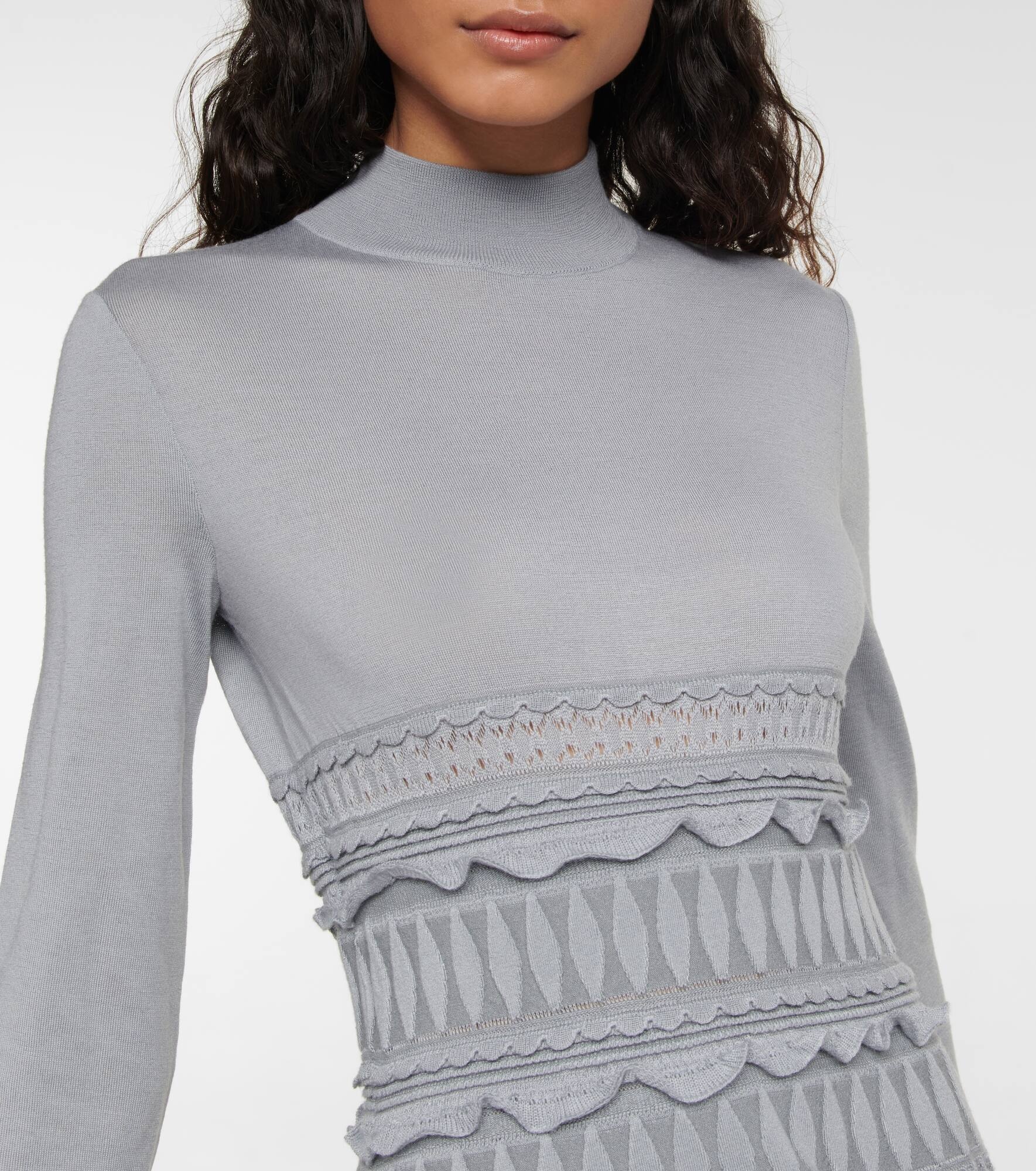 Alaïa Edition 2007 wool minidress - 4