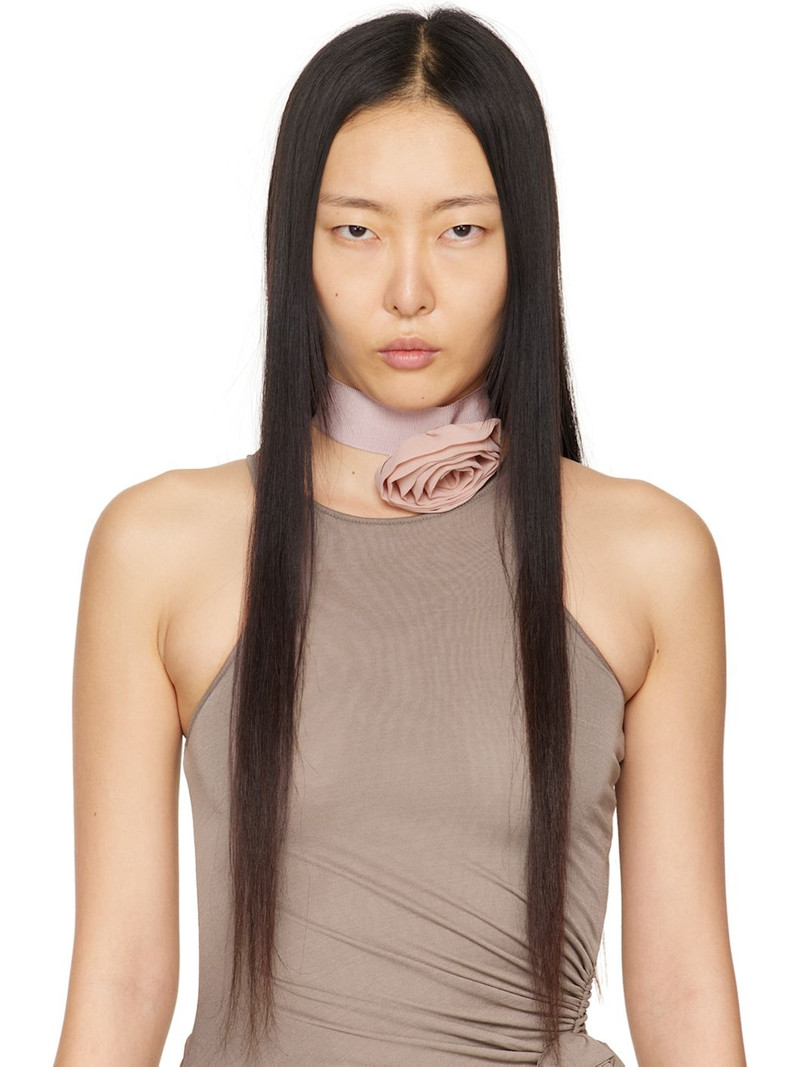 Blumarine Pink Rose Choker outlook